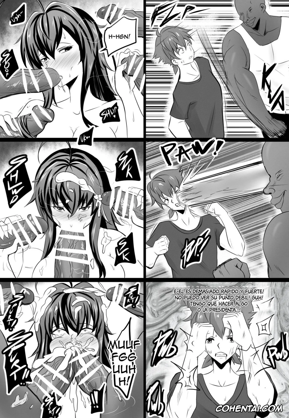 Highschool DxD porno, Rias Gremory porno, B-Trayal 13-2 (Highschool DxD), pagina 5