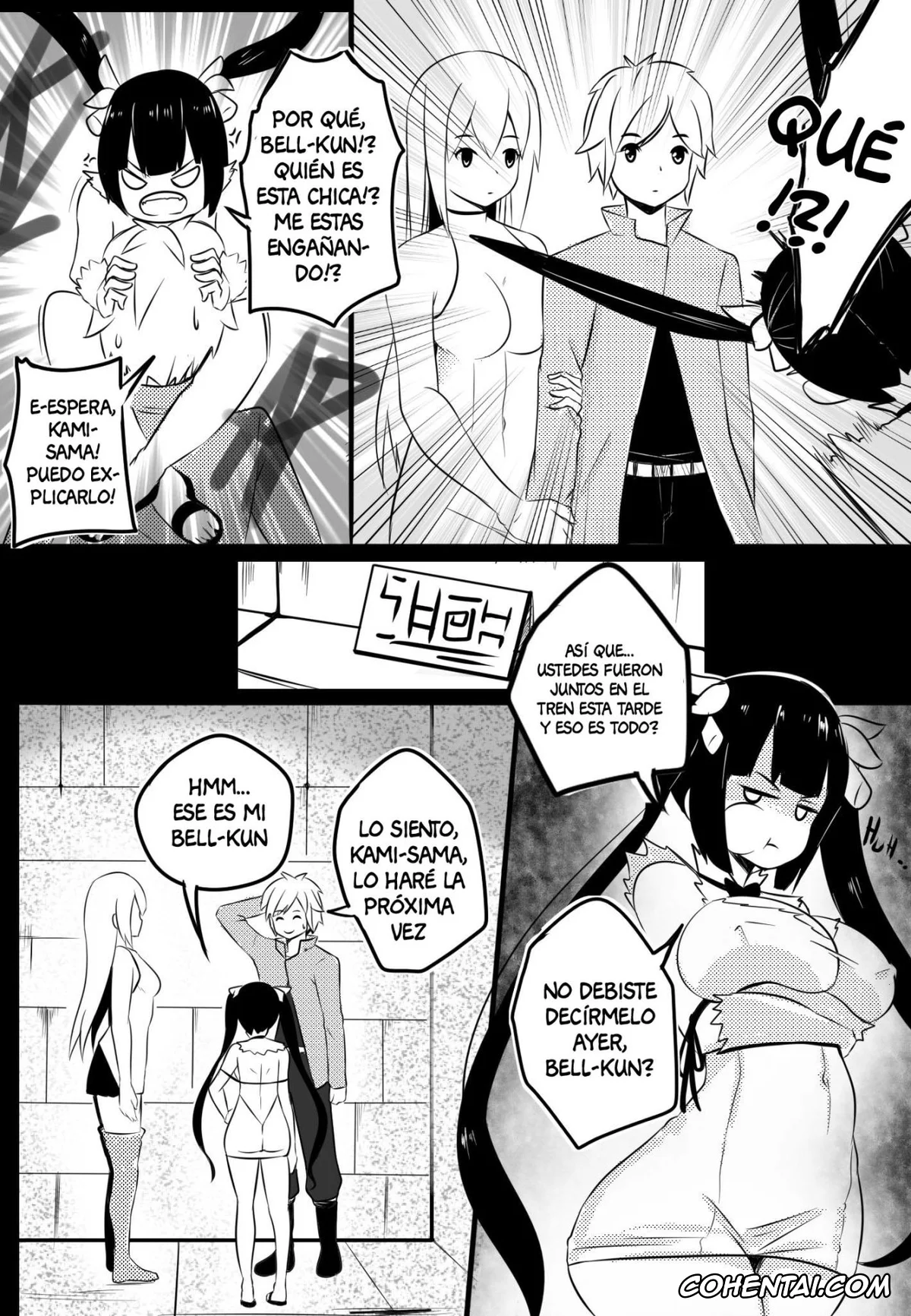 Dungeon ni Deai o Motomeru no wa Machigatteiru Darou ka hentai, Hestia hentai, B-Trayal 20 Hestia (Dungeon ni Deai o Motomeru no wa Machigatteiru Darou ka), pagina 3