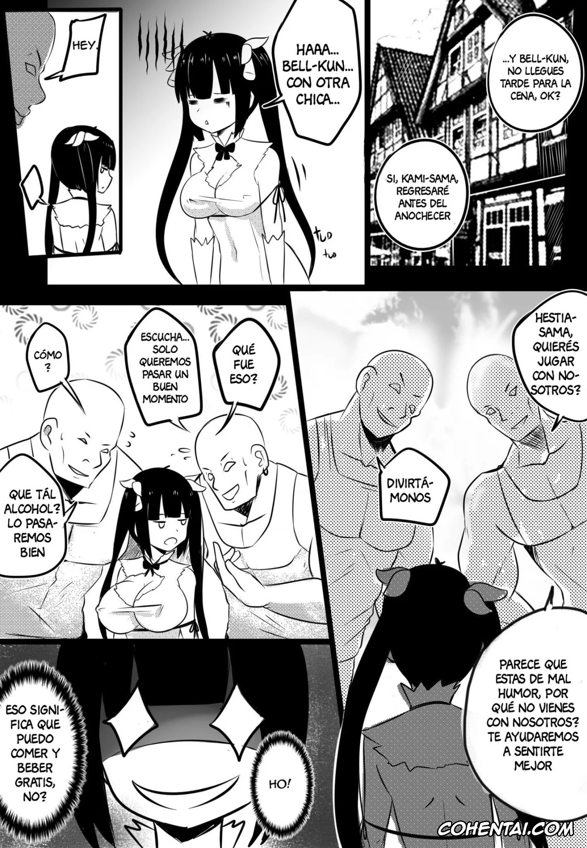 Dungeon ni Deai o Motomeru no wa Machigatteiru Darou ka xxx, Hestia xxx, B-Trayal 20 Hestia (Dungeon ni Deai o Motomeru no wa Machigatteiru Darou ka), pagina 4