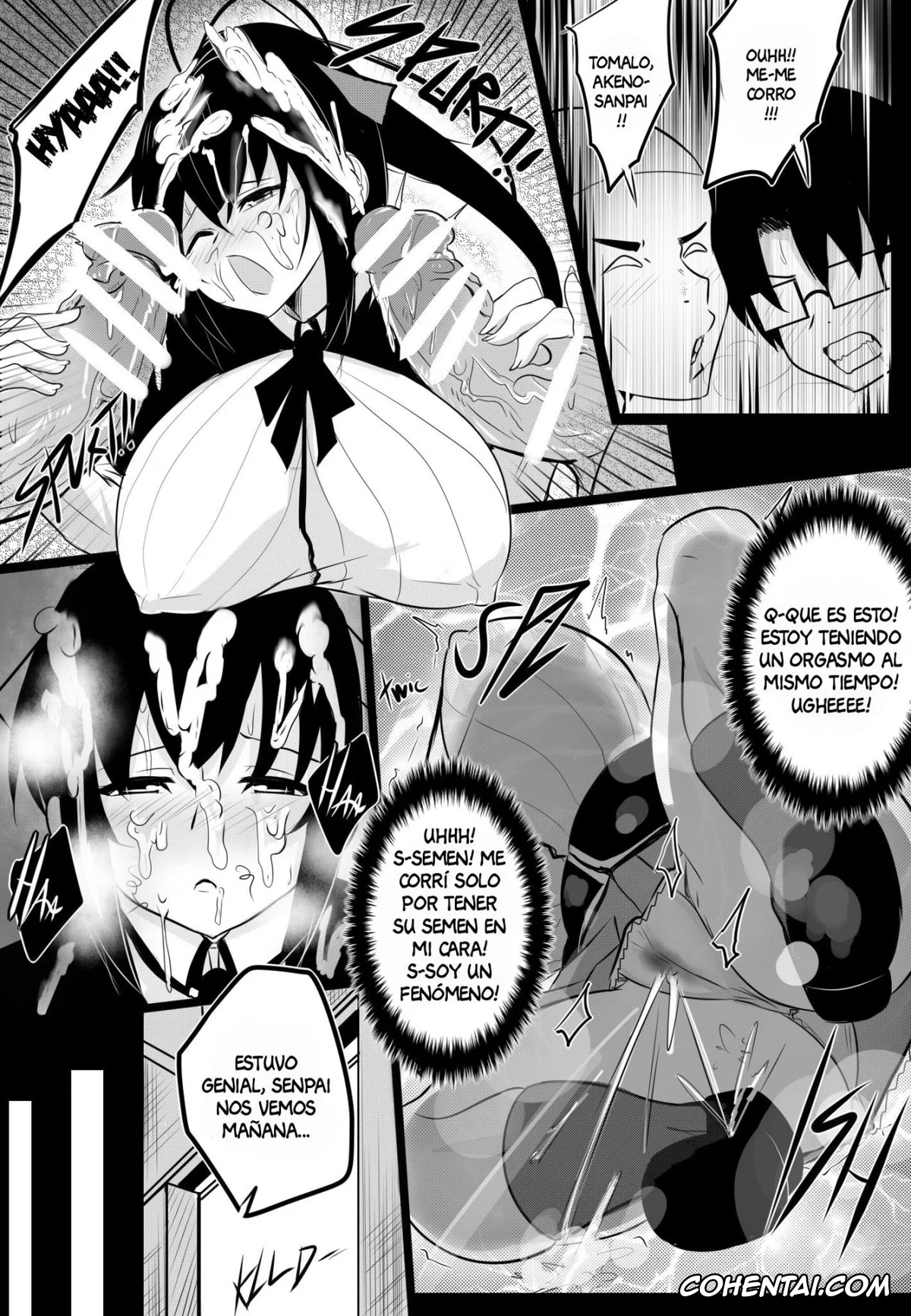 Highschool DxD xxx, Akeno Himejima xxx, B-Trayal 22-2 Akeno (Highschool DxD), pagina 4