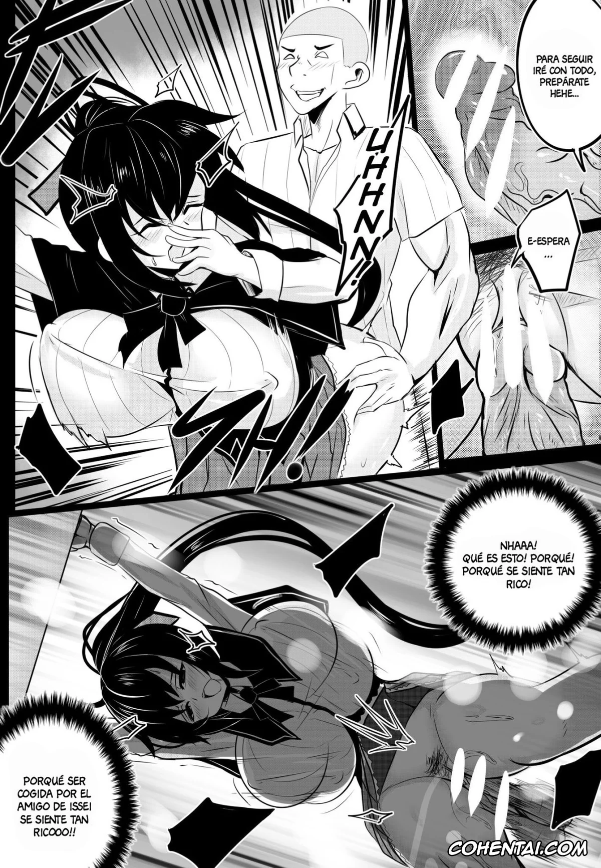 Highschool DxD hentai, Akeno Himejima hentai, B-Trayal 22-2 Akeno (Highschool DxD), pagina 9
