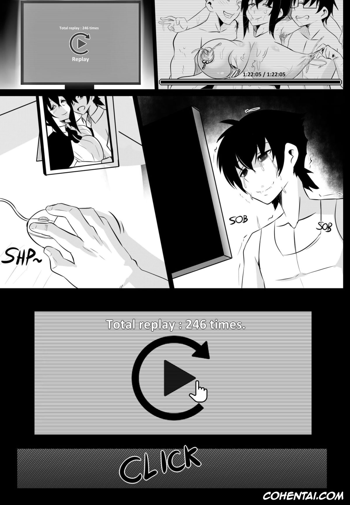 Highschool DxD porno, Akeno Himejima porno, B-Trayal 22-5 Akeno (Highschool DxD), pagina 14