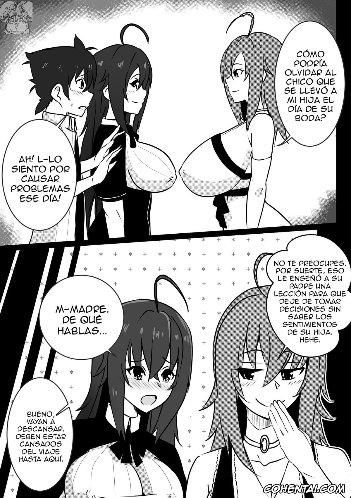 Highschool DxD xxx, Issei Hyoudou xxx, Venelana Gremory xxx, B-Trayal 23 Venelana (HighSchoolDxD), pagina 4