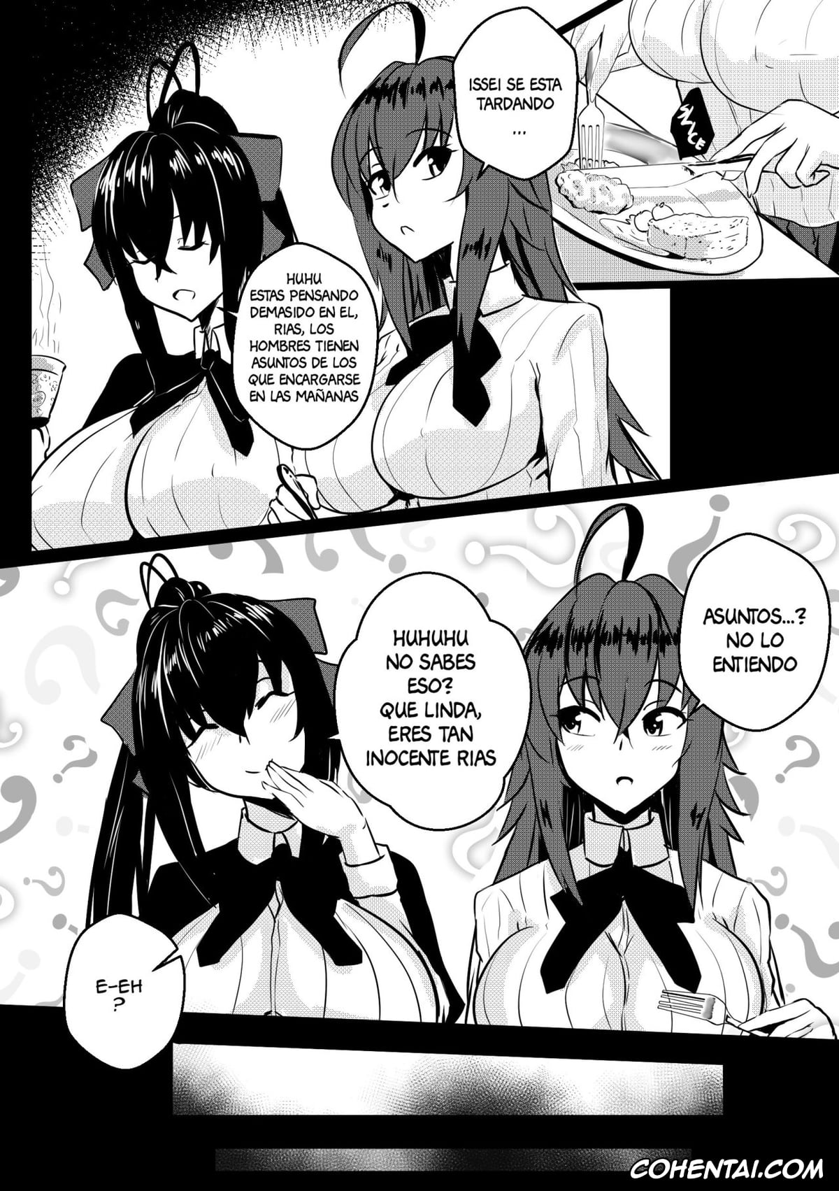 Highschool DxD hentai, Issei Hyoudou hentai, Venelana Gremory hentai, B-Trayal 23-2 (High School DxD), pagina 6