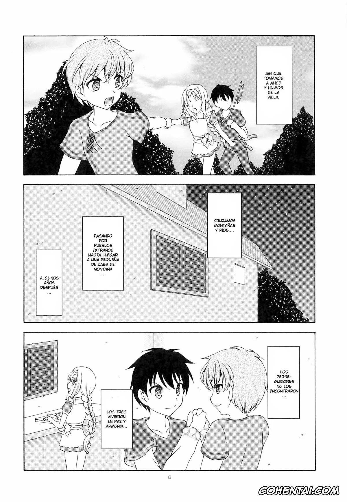 Sword Art Online xxx, Alice Zuberg xxx, Eugeo xxx, Kazuto Kirigaya | Kirito xxx, Alice no Yume (Sword Art Online), pagina 7