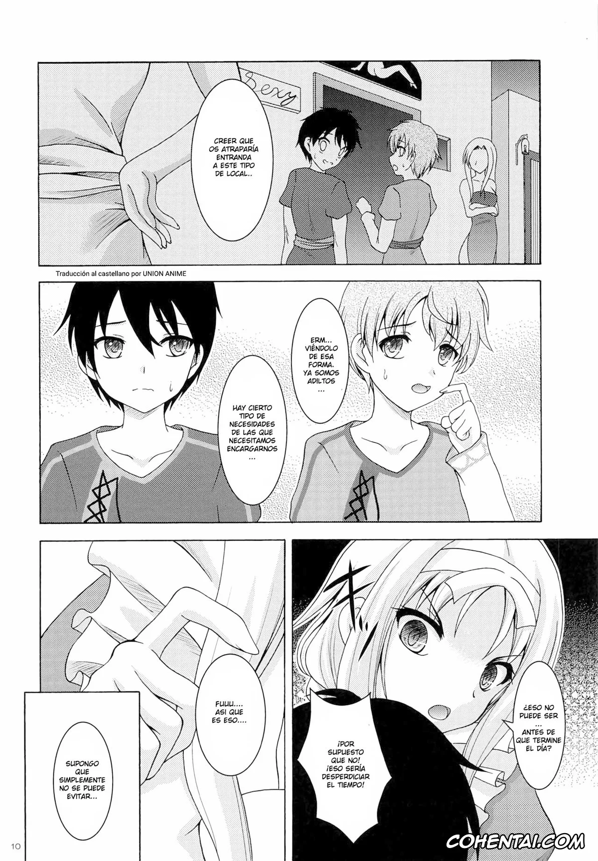 Sword Art Online hentai, Alice Zuberg hentai, Eugeo hentai, Kazuto Kirigaya | Kirito hentai, Alice no Yume (Sword Art Online), pagina 9
