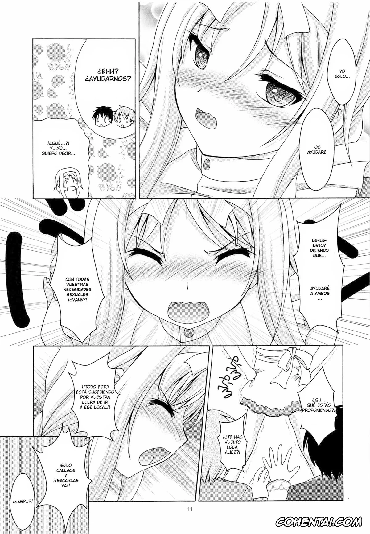 Sword Art Online xxx, Alice Zuberg xxx, Eugeo xxx, Kazuto Kirigaya | Kirito xxx, Alice no Yume (Sword Art Online), pagina 10