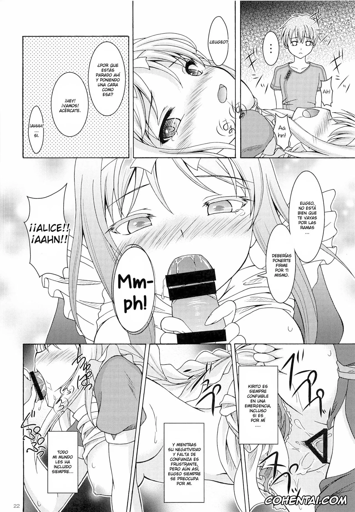 Sword Art Online hentai, Alice Zuberg hentai, Eugeo hentai, Kazuto Kirigaya | Kirito hentai, Alice no Yume (Sword Art Online), pagina 21