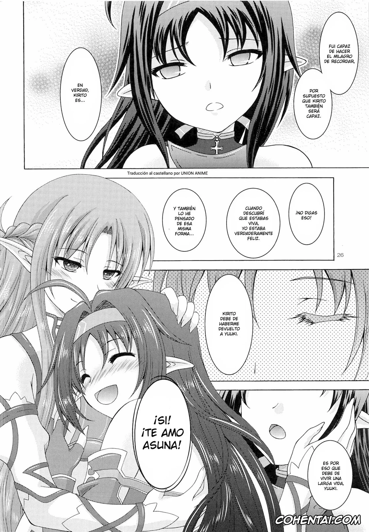 Sword Art Online xxx, Alice Zuberg xxx, Eugeo xxx, Kazuto Kirigaya | Kirito xxx, Alice no Yume (Sword Art Online), pagina 25