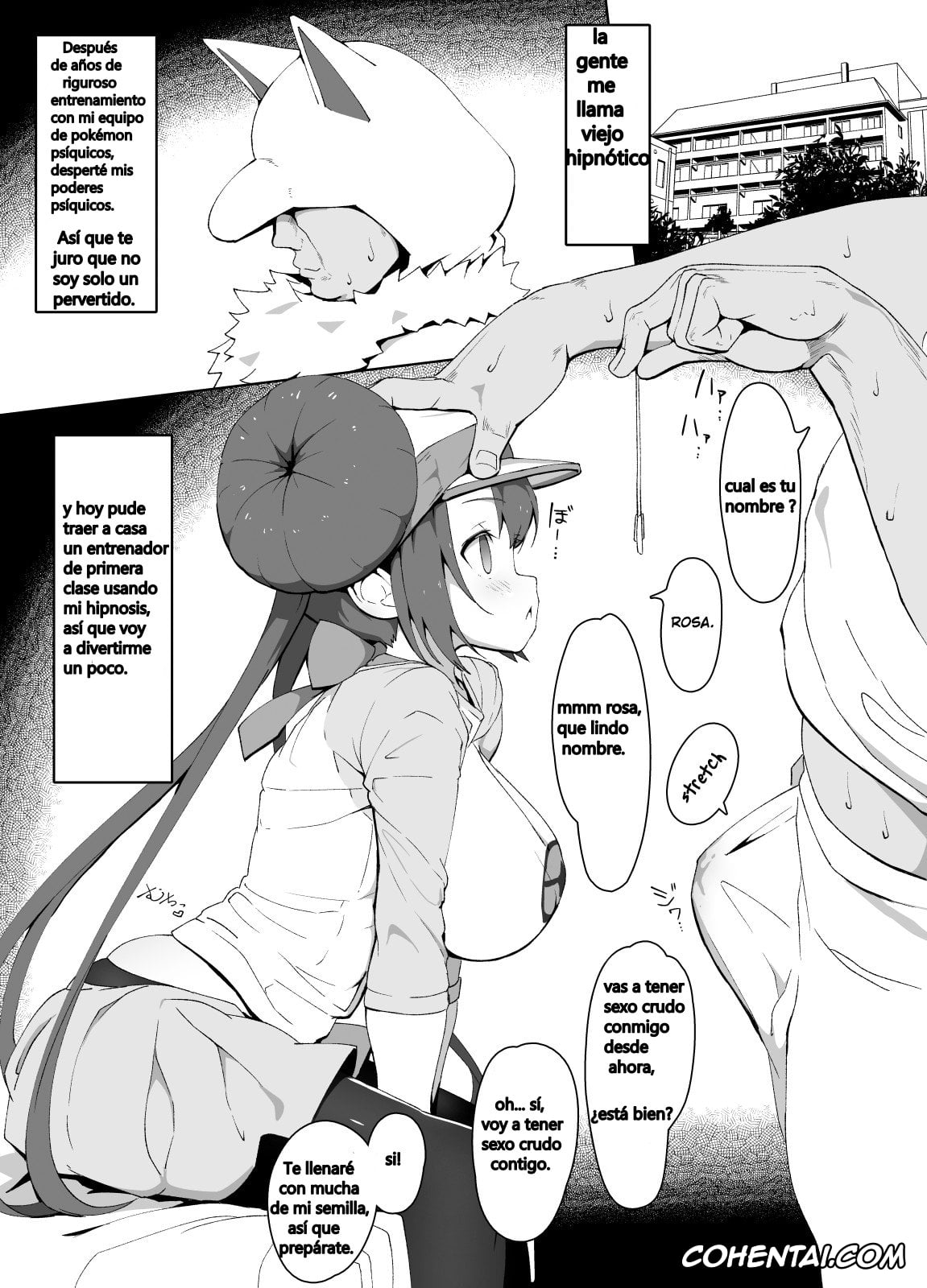 Pokemon | Pocket Monsters xxx, Rosa xxx, Mei-chan saimin manga (Pokémon Black 2 and White 2), pagina 1