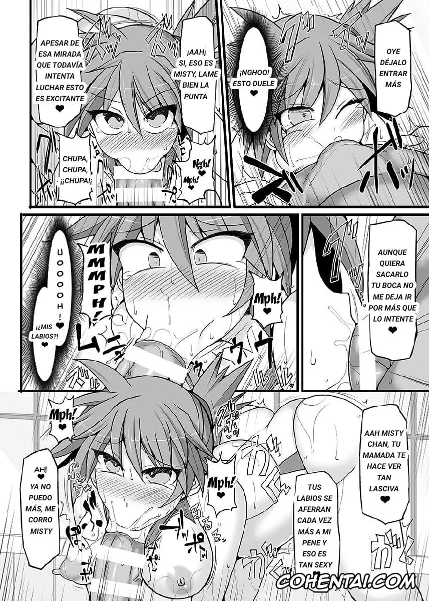 Pokemon | Pocket Monsters xxx, Misty xxx, Pokemon Gym Leader Kasumi Kyousei Saimin Gym Battle ~Dosukebe Saimin Cosplay Acme~ (Pokémon), pagina 7