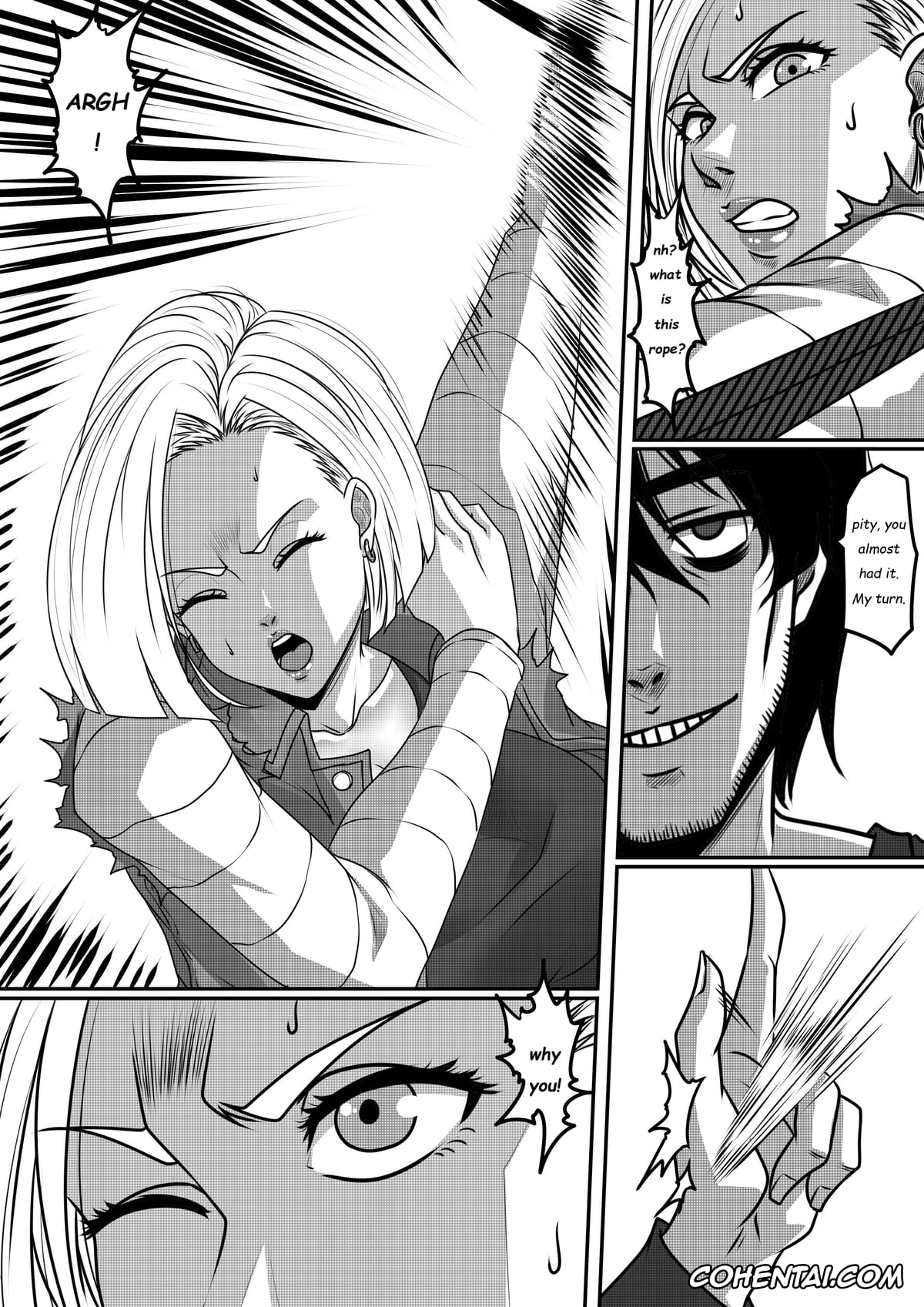 Resident Evil | Biohazard xxx, Dragon Ball xxx, NARUTO xxx, Ada Wong xxx, Android 18 xxx, Jill Valentine xxx, Konan xxx, Tsunade xxx, Ring of Temporal-Space 002 (Dragonball, NARUTO, Resident Evil), pagina 10