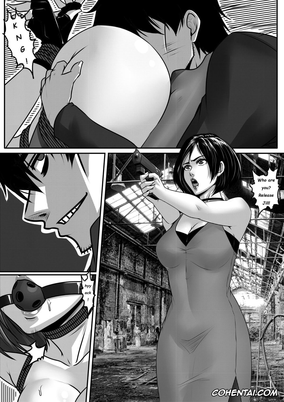 Resident Evil | Biohazard xxx, Dragon Ball xxx, NARUTO xxx, Ada Wong xxx, Android 18 xxx, Jill Valentine xxx, Konan xxx, Tsunade xxx, Ring of Temporal-Space 002 (Dragonball, NARUTO, Resident Evil), pagina 34