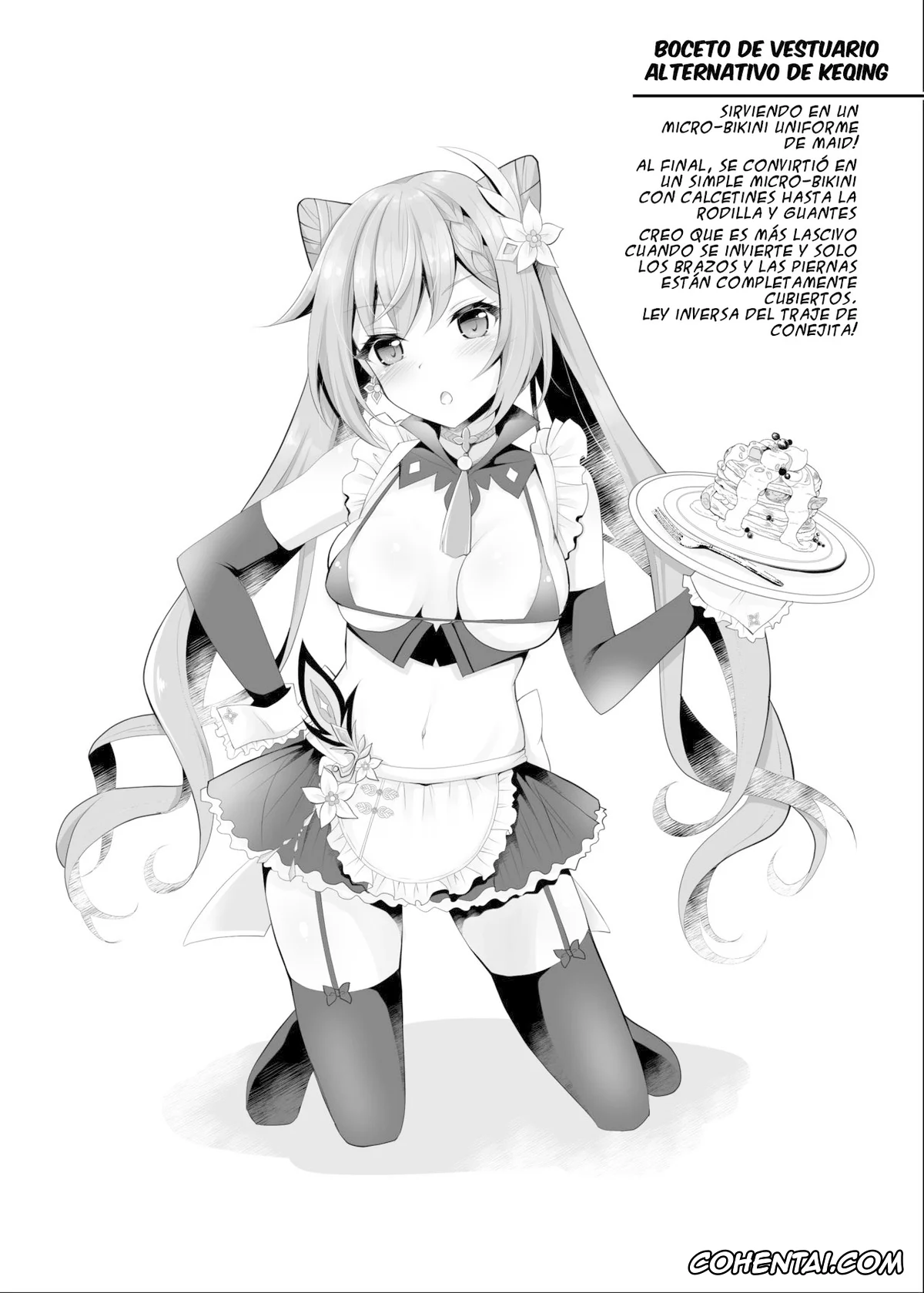 Genshin Impact hentai, Keqing hentai, Kokusei no Seishori Dorei Keiyaku ~Keiyaku dakaratte Konna no Kiite nai wa yo!~ (Genshin Impact), pagina 21