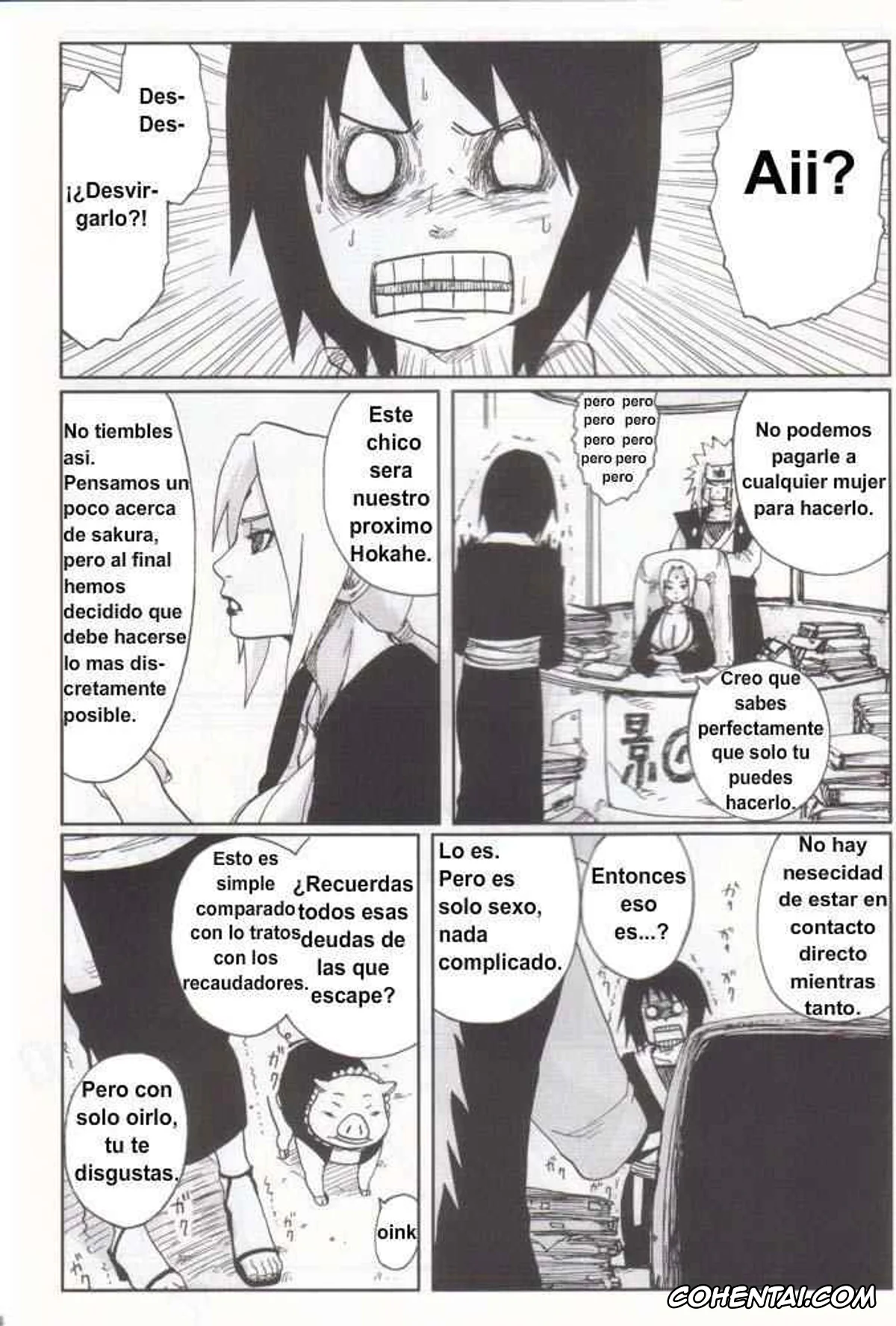 NARUTO porno, Naruto Uzumaki porno, Sakura Haruno porno, Shizune porno, Tsunade porno, Nisemono (Naruto), pagina 5