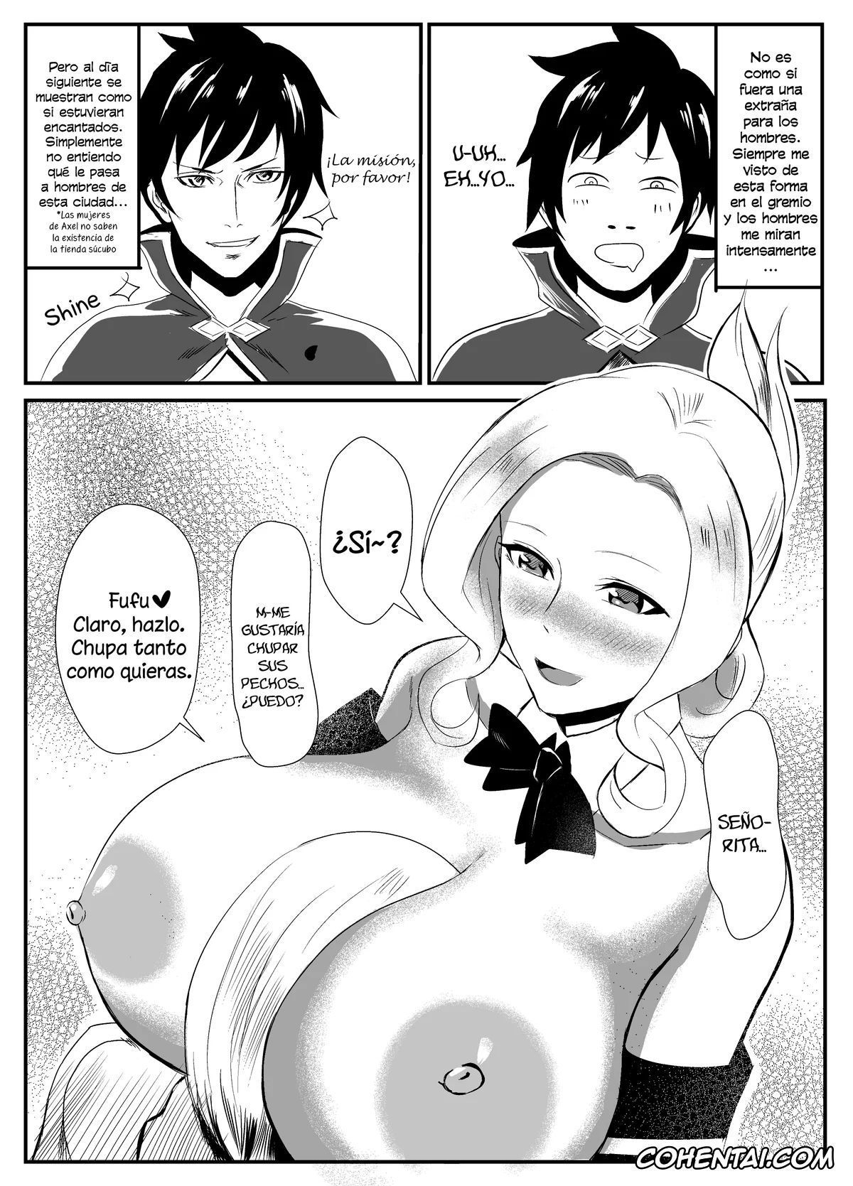 Kono Subarashii Sekai ni Syukufuku o! hentai, Luna hentai, Uketsukejou to Chiisana Boukensha (Kono Subarashii Sekai ni Syukufuku o!), pagina 9