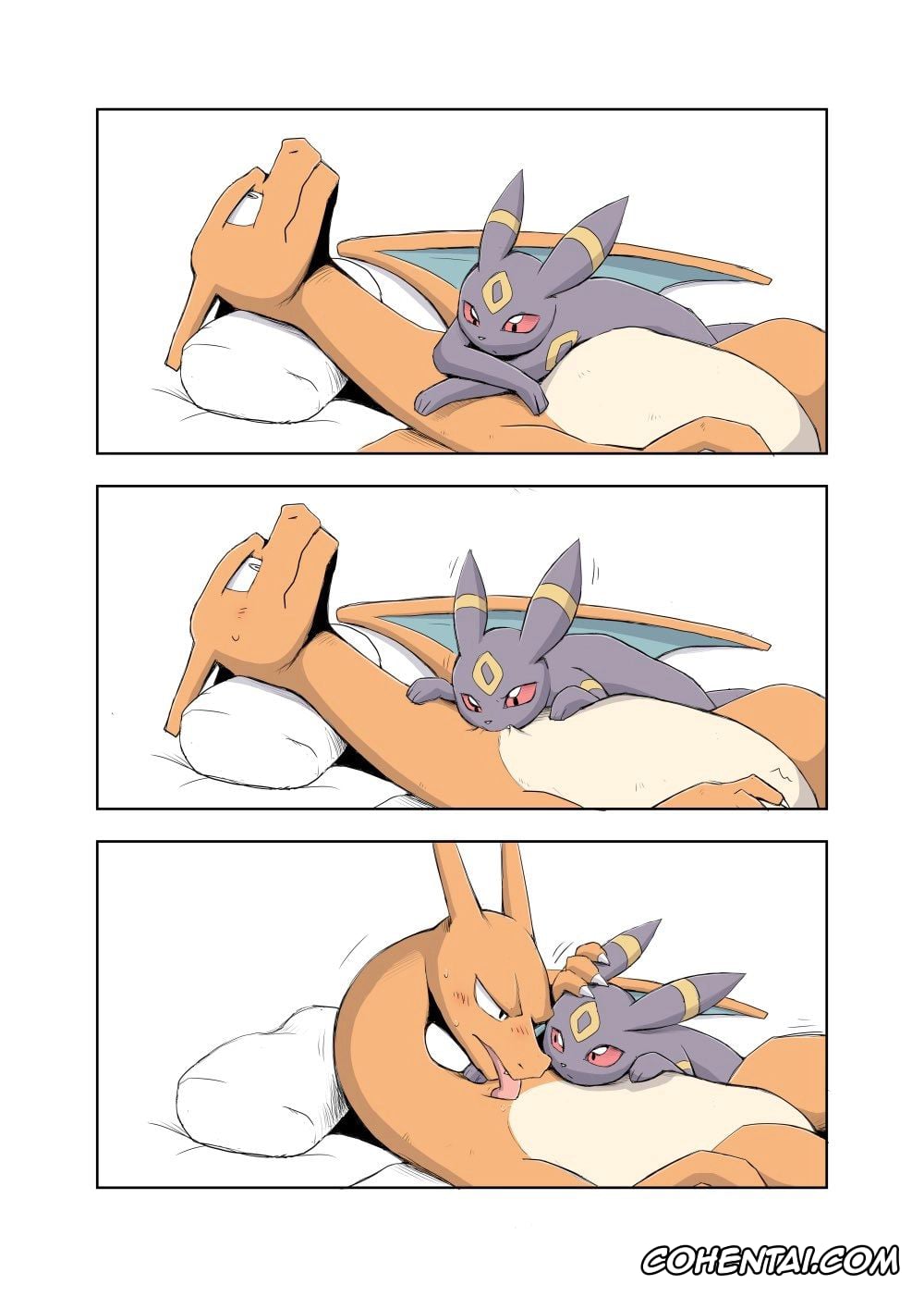 Pokemon | Pocket Monsters xxx, Charizard xxx, Umbreon xxx, Charizard x Umbreon (Pokémon), pagina 1
