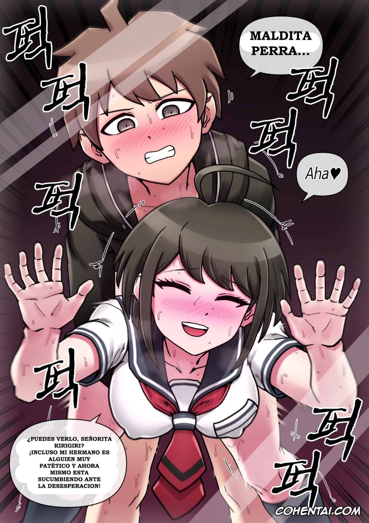 Danganronpa porno, Komaru Naegi porno, Kyouko Kirigiri porno, Makoto Naegi porno, Ultimate Incest (Danganronpa), pagina 20