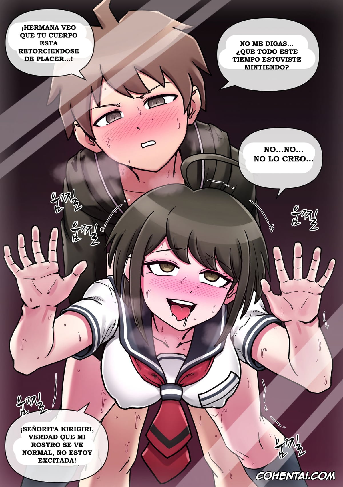 Danganronpa porno, Komaru Naegi porno, Kyouko Kirigiri porno, Makoto Naegi porno, Ultimate Incest (Danganronpa), pagina 23