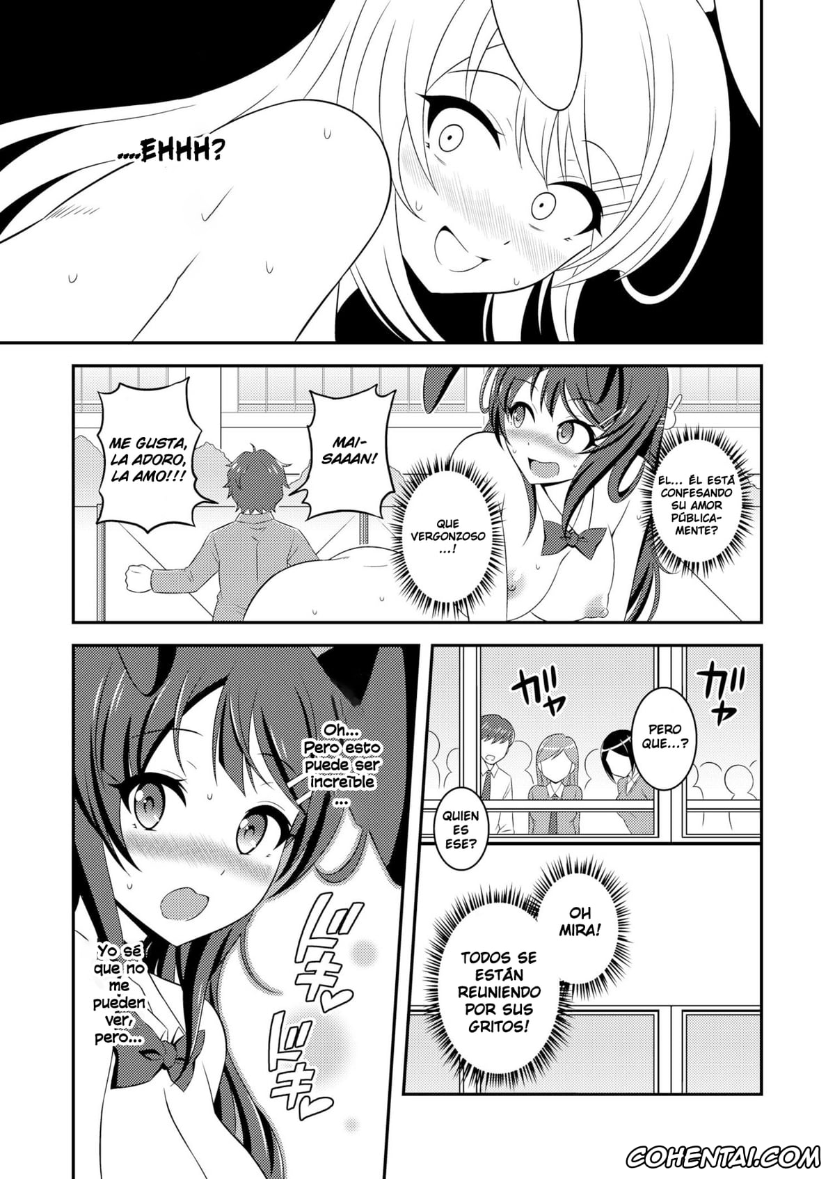 Seishun Buta Yarou Wa Bunny Girl Senpai No Yume O Minai xxx, Mai Sakurajima xxx, Futanari Roshutsu Shoukougun (Seishun Buta Yarou wa Bunny Girl Senpai no Yume o Minai), pagina 16