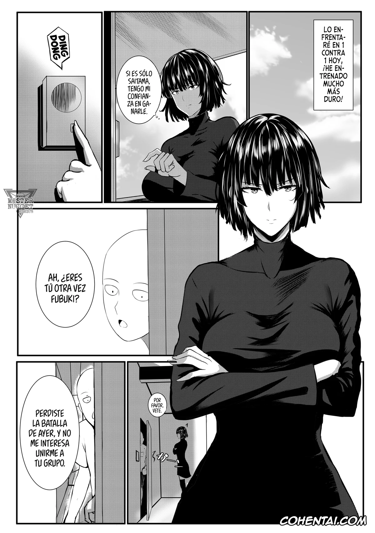 One Punch Man hentai, Jigoku no Fubuki hentai, Saitama hentai, ONE THRUST-MAN (One Punch Man), pagina 3