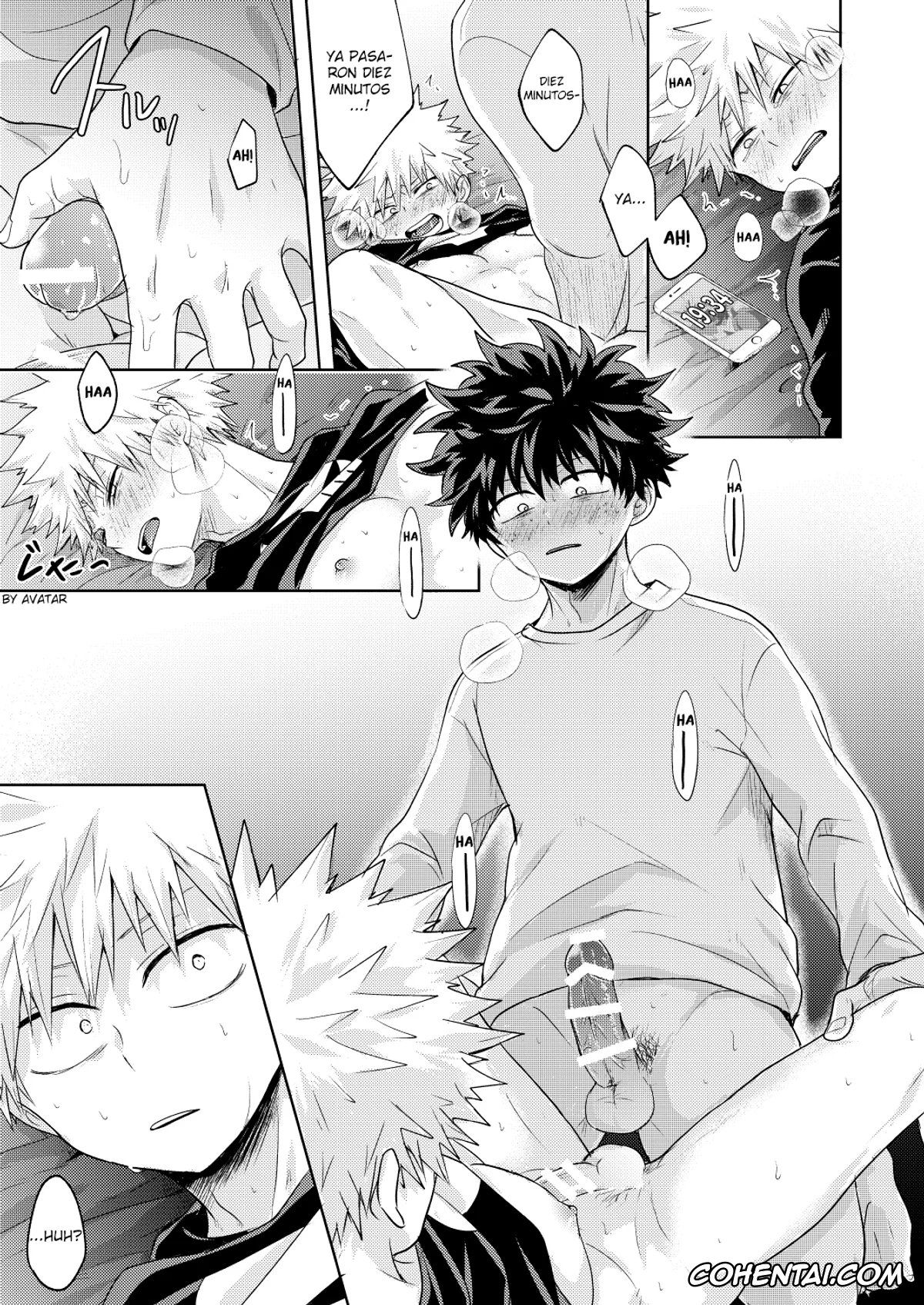 My Hero Academia | Boku No Hero Academia hentai, Izuku Midoriya hentai, Katsuki Bakugou hentai, Boku to Kacchan no Himitsu no xxx (Boku no Hero Academia), pagina 54