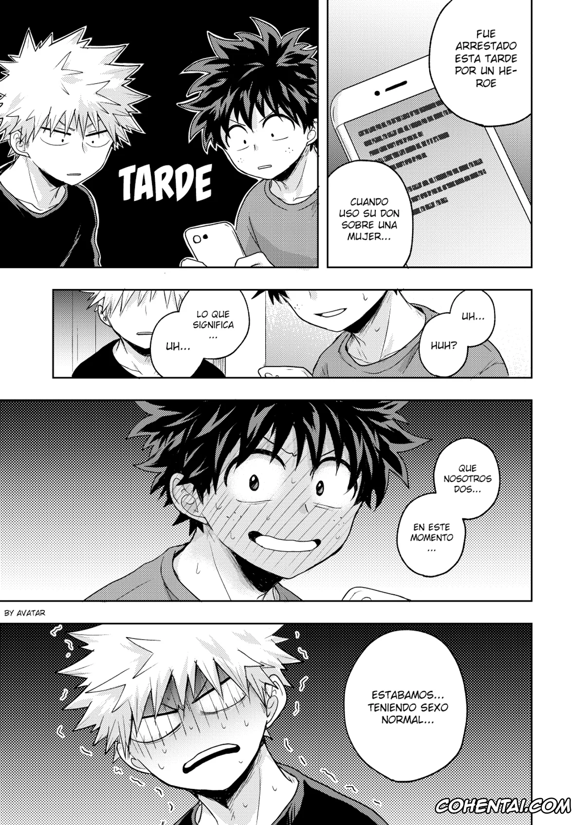 My Hero Academia | Boku No Hero Academia xxx, Izuku Midoriya xxx, Katsuki Bakugou xxx, Boku to Kacchan no Himitsu no xxx (Boku no Hero Academia), pagina 76