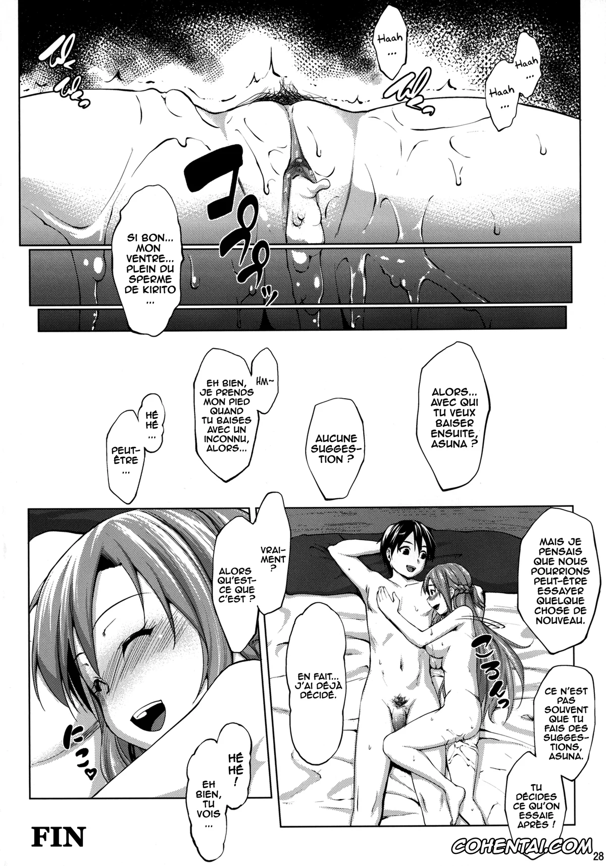 Sword Art Online hentai, Andrew Gilbert Mills hentai, Asuna Yuuki hentai, Kazuto Kirigaya | Kirito hentai, Ai no Katachi (Sword Art Online), pagina 27