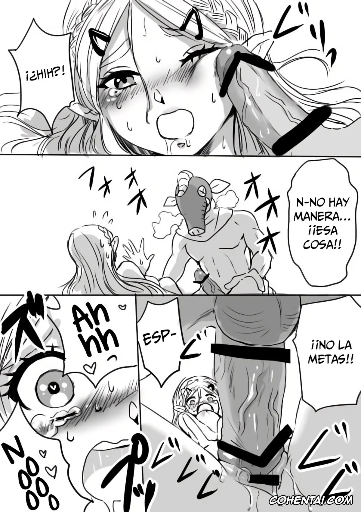 The Legend Of Zelda hentai, Link hentai, Princess Zelda hentai, Link to Zelda no Shoshinsha ni Yasashii Sex Nyuumon (The Legend of Zelda: Breath of the Wild), pagina 9