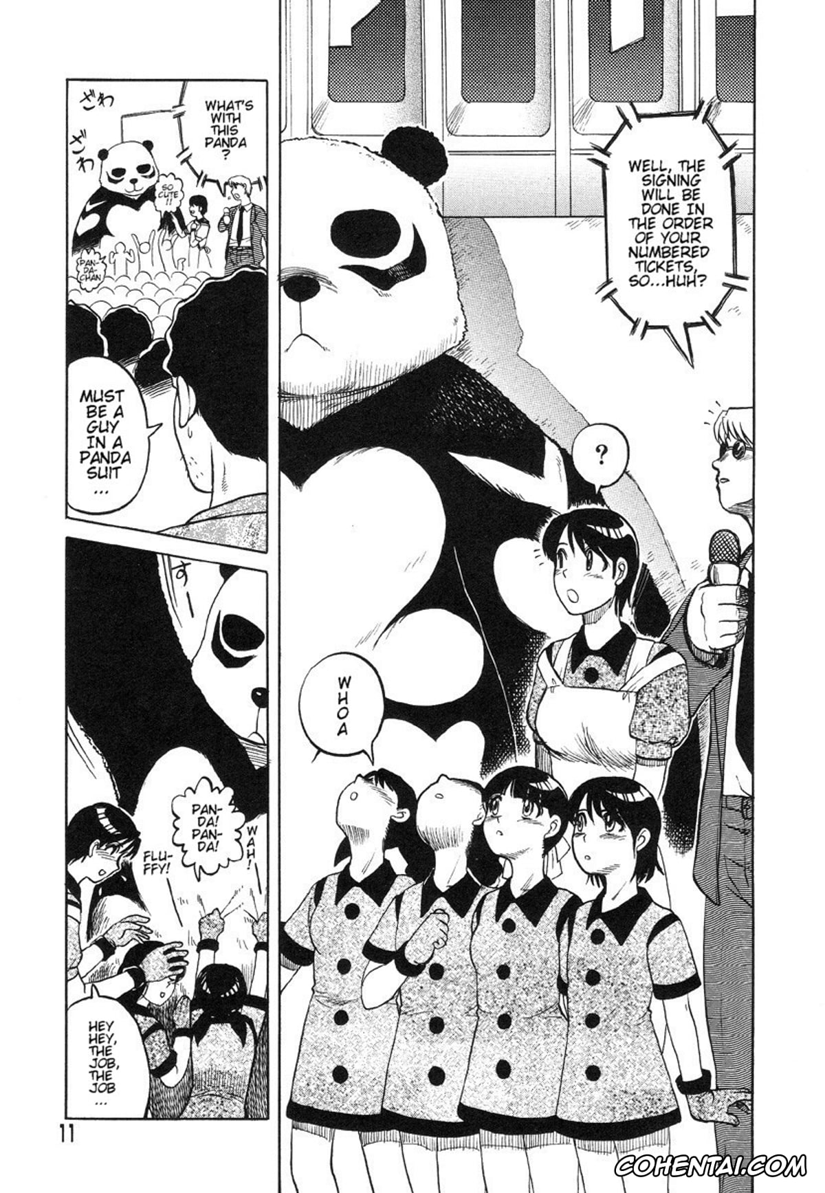 Manga hentai, Tankoubon hentai, Miko to Yajuu – Death Panda, pagina 6