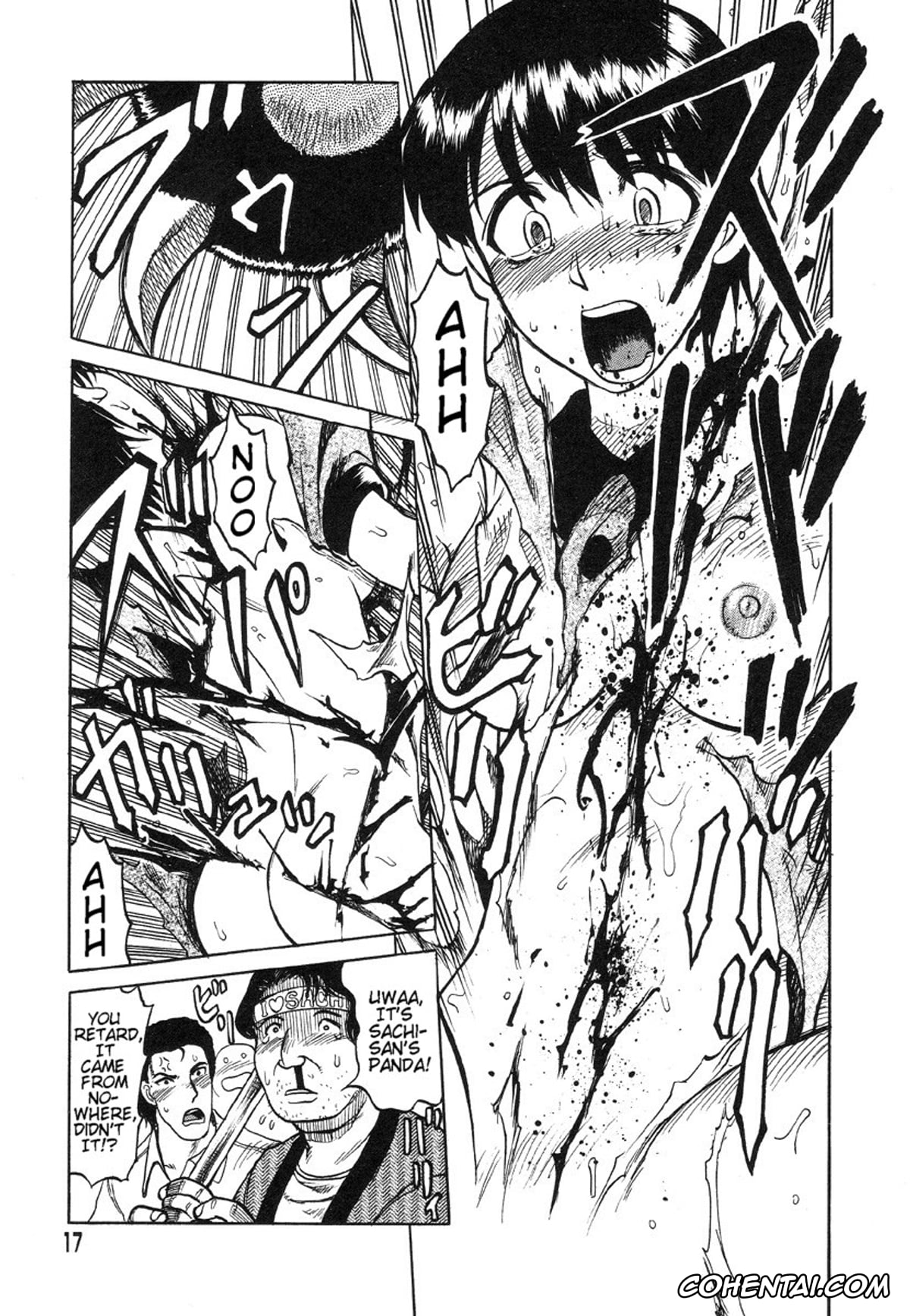 Manga porno, Tankoubon porno, Miko to Yajuu – Death Panda, pagina 11