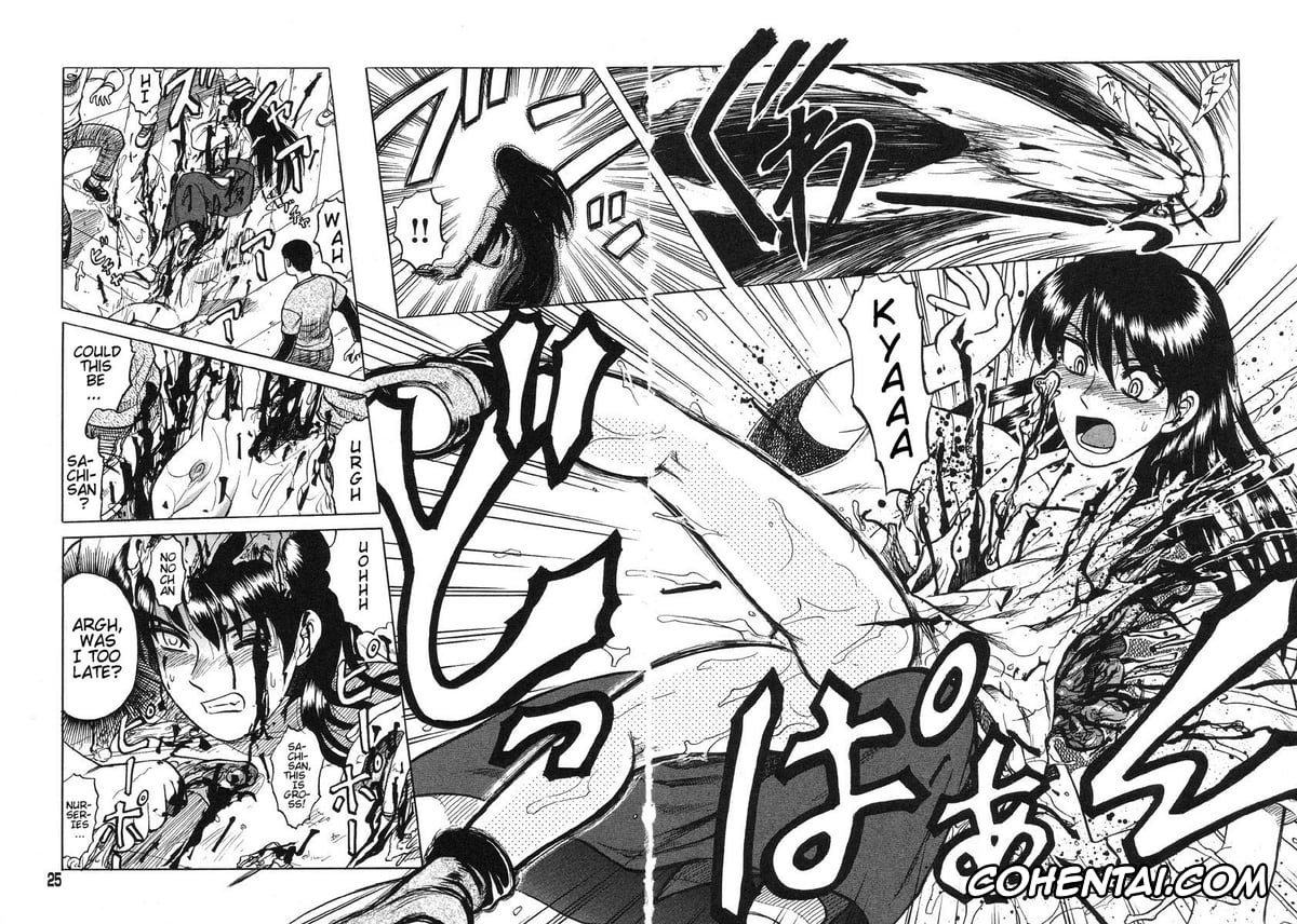Manga hentai, Tankoubon hentai, Miko to Yajuu – Death Panda, pagina 18