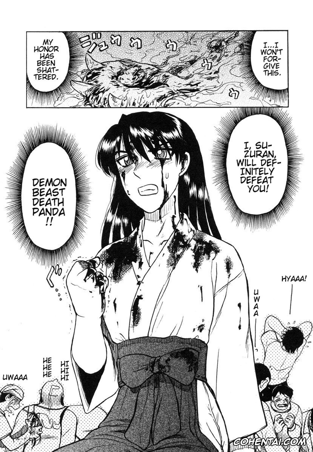 Manga xxx, Tankoubon xxx, Miko to Yajuu – Death Panda, pagina 19