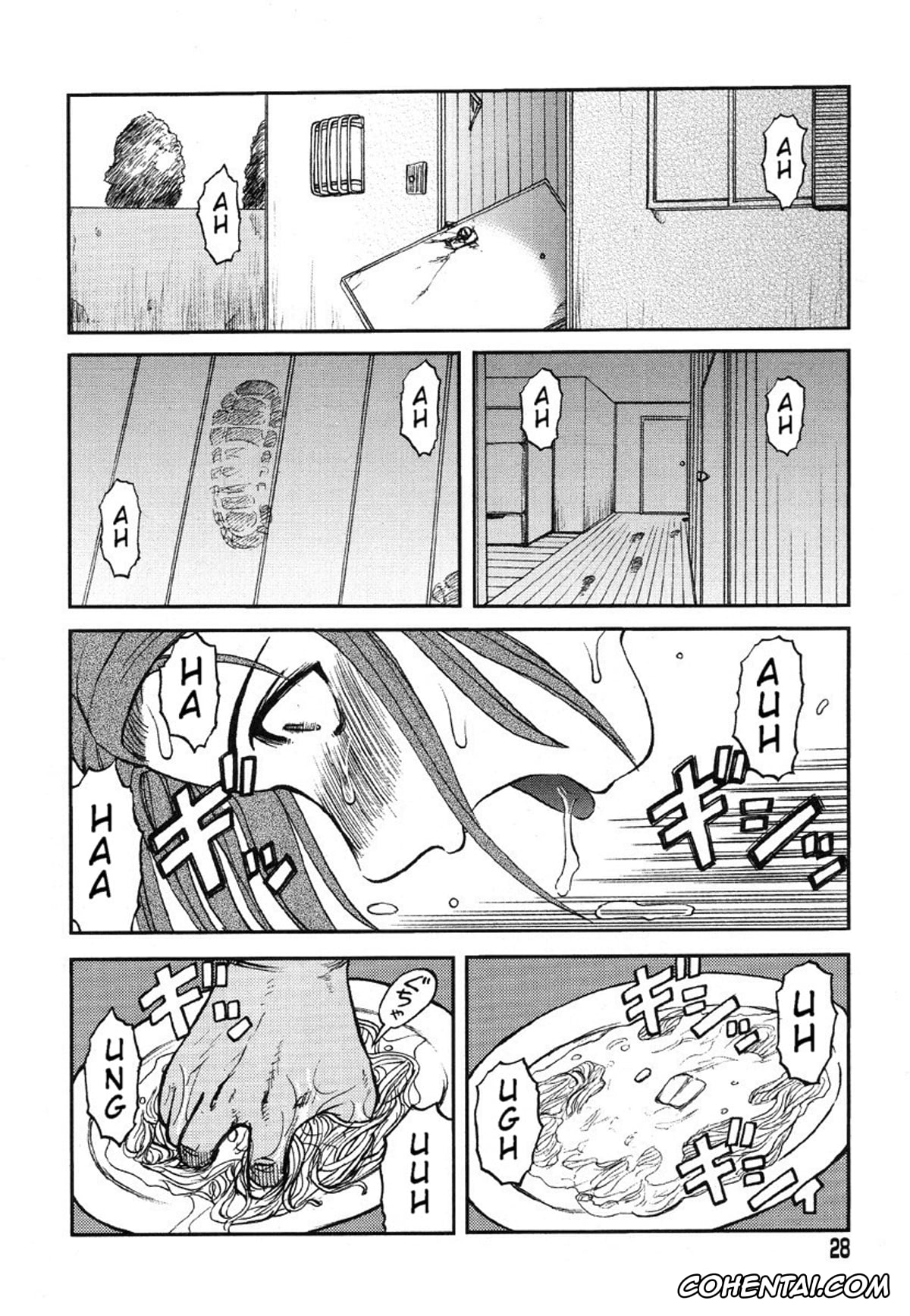 Manga hentai, Tankoubon hentai, Miko to Yajuu – Death Panda, pagina 21
