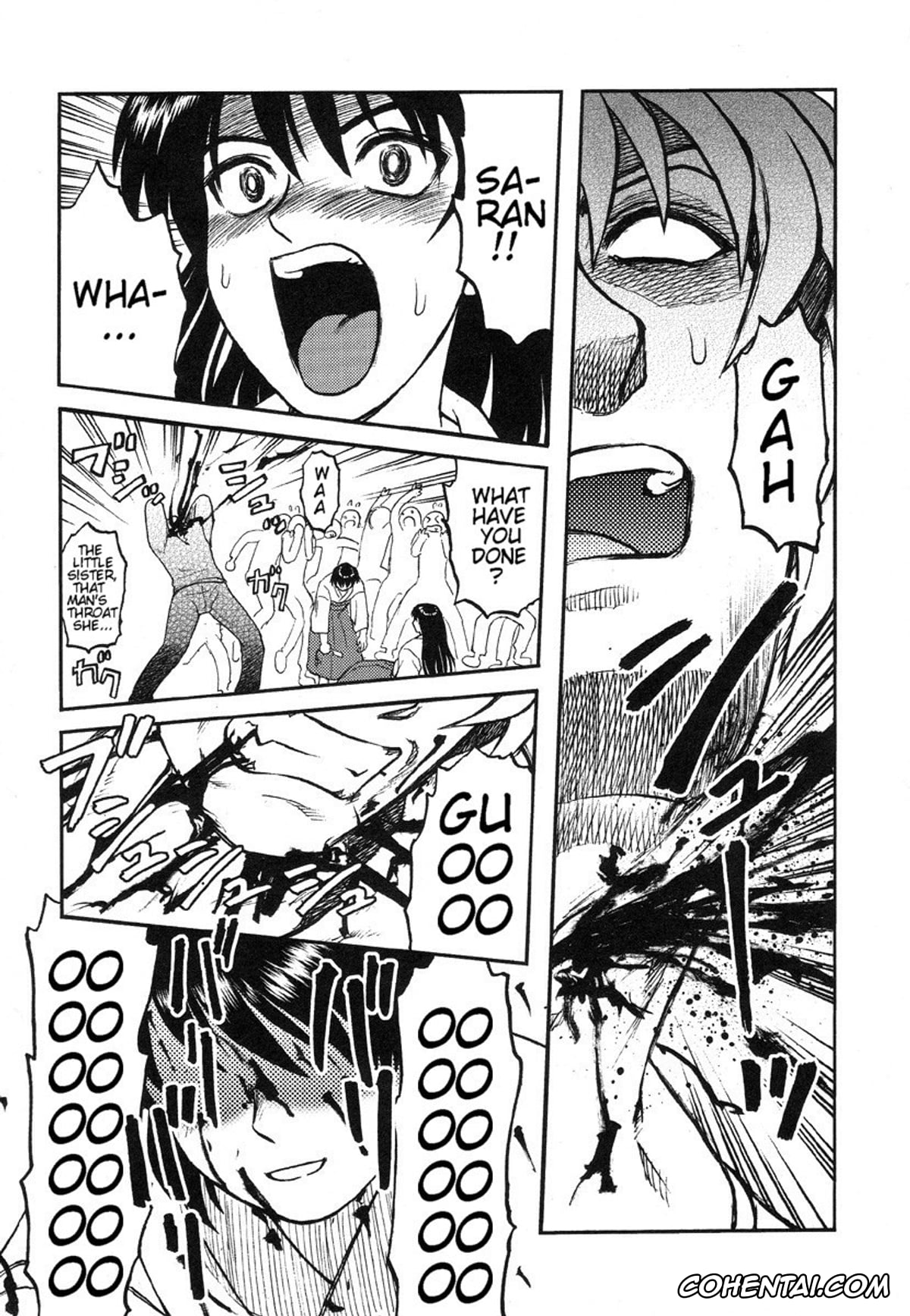 Manga porno, Tankoubon porno, Miko to Yajuu – Death Panda, pagina 44