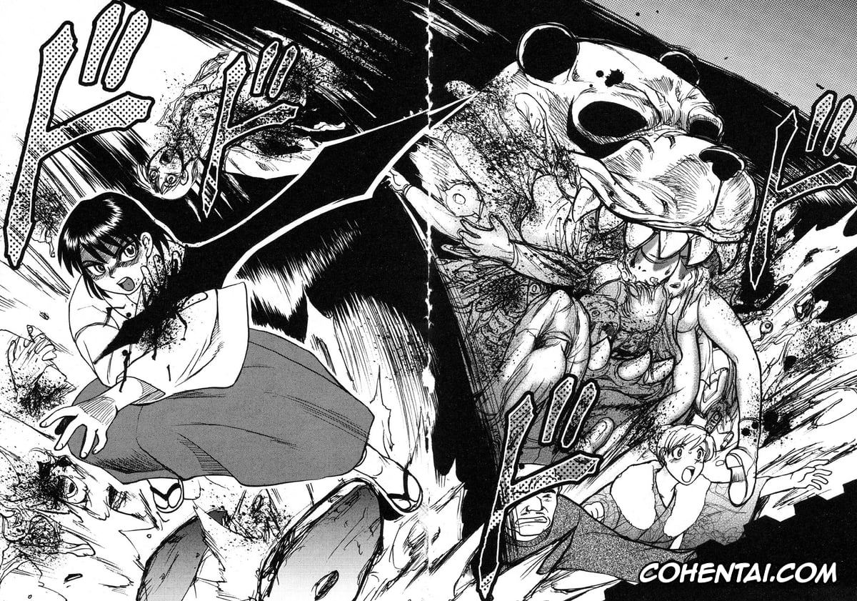 Manga xxx, Tankoubon xxx, Miko to Yajuu – Death Panda, pagina 49