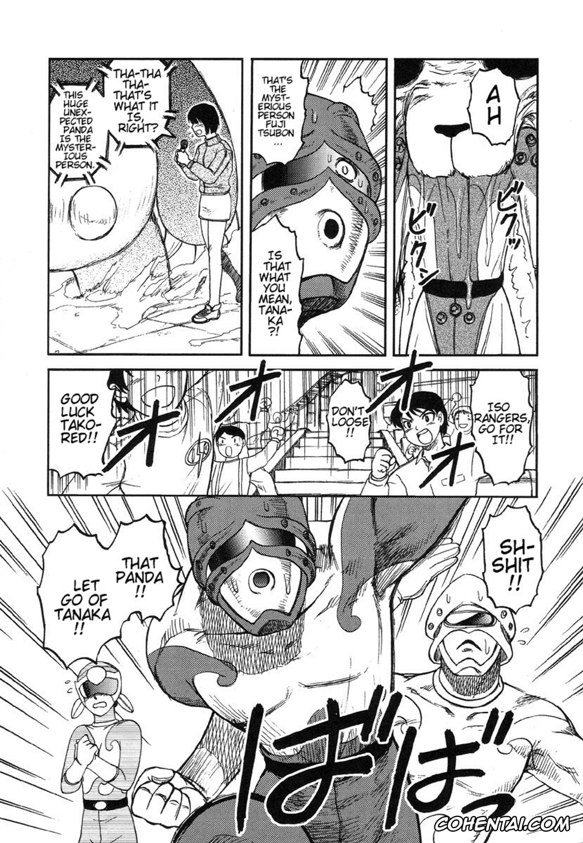 Manga xxx, Tankoubon xxx, Miko to Yajuu – Death Panda, pagina 55