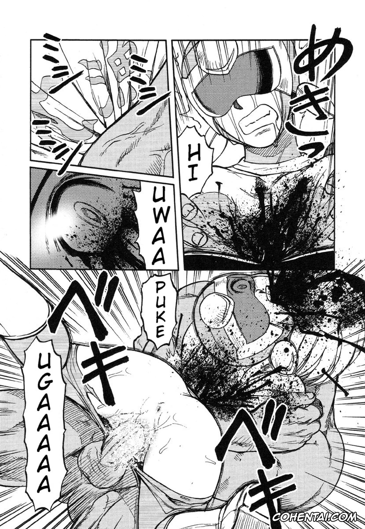 Manga porno, Tankoubon porno, Miko to Yajuu – Death Panda, pagina 65