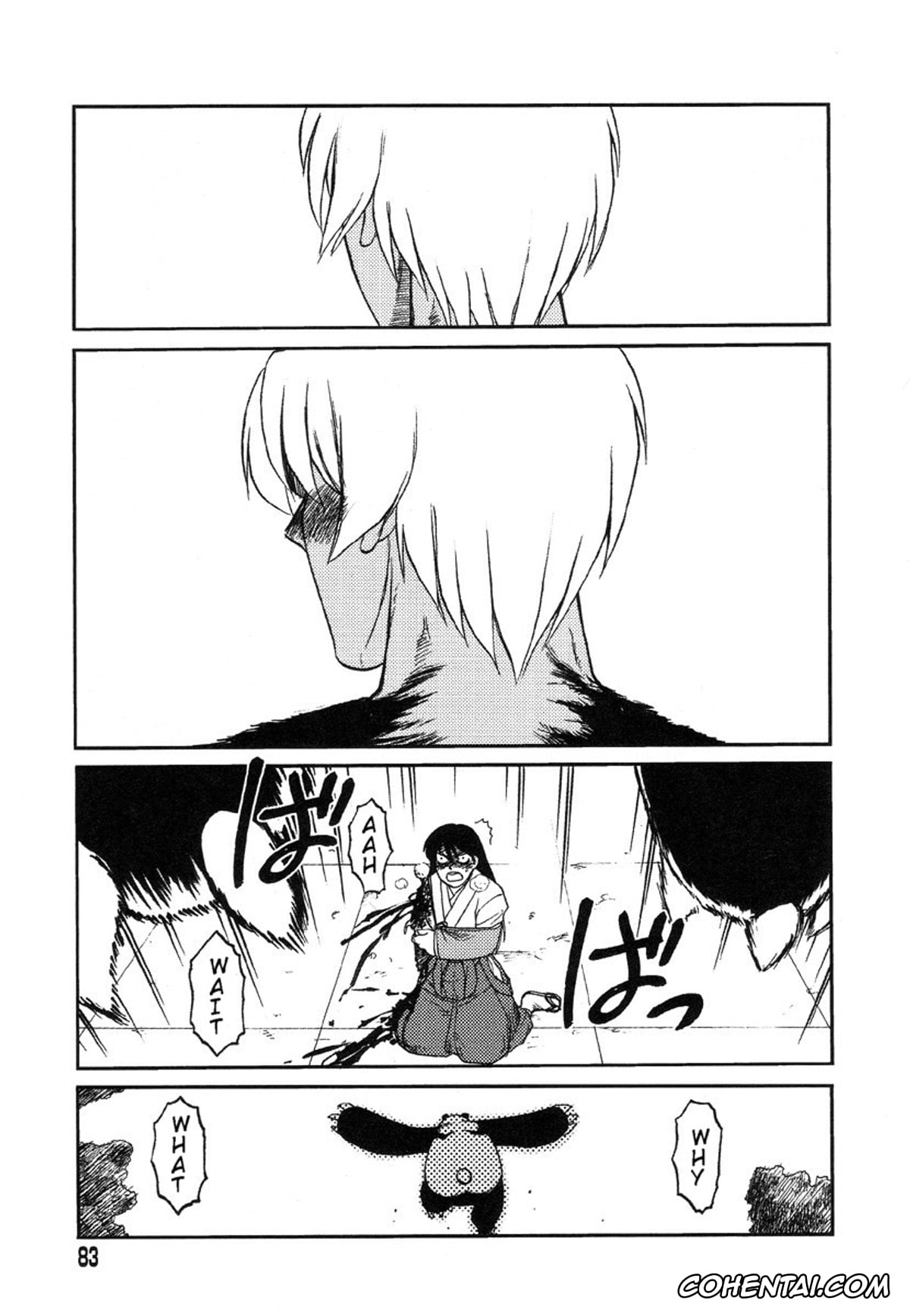 Manga hentai, Tankoubon hentai, Miko to Yajuu – Death Panda, pagina 75