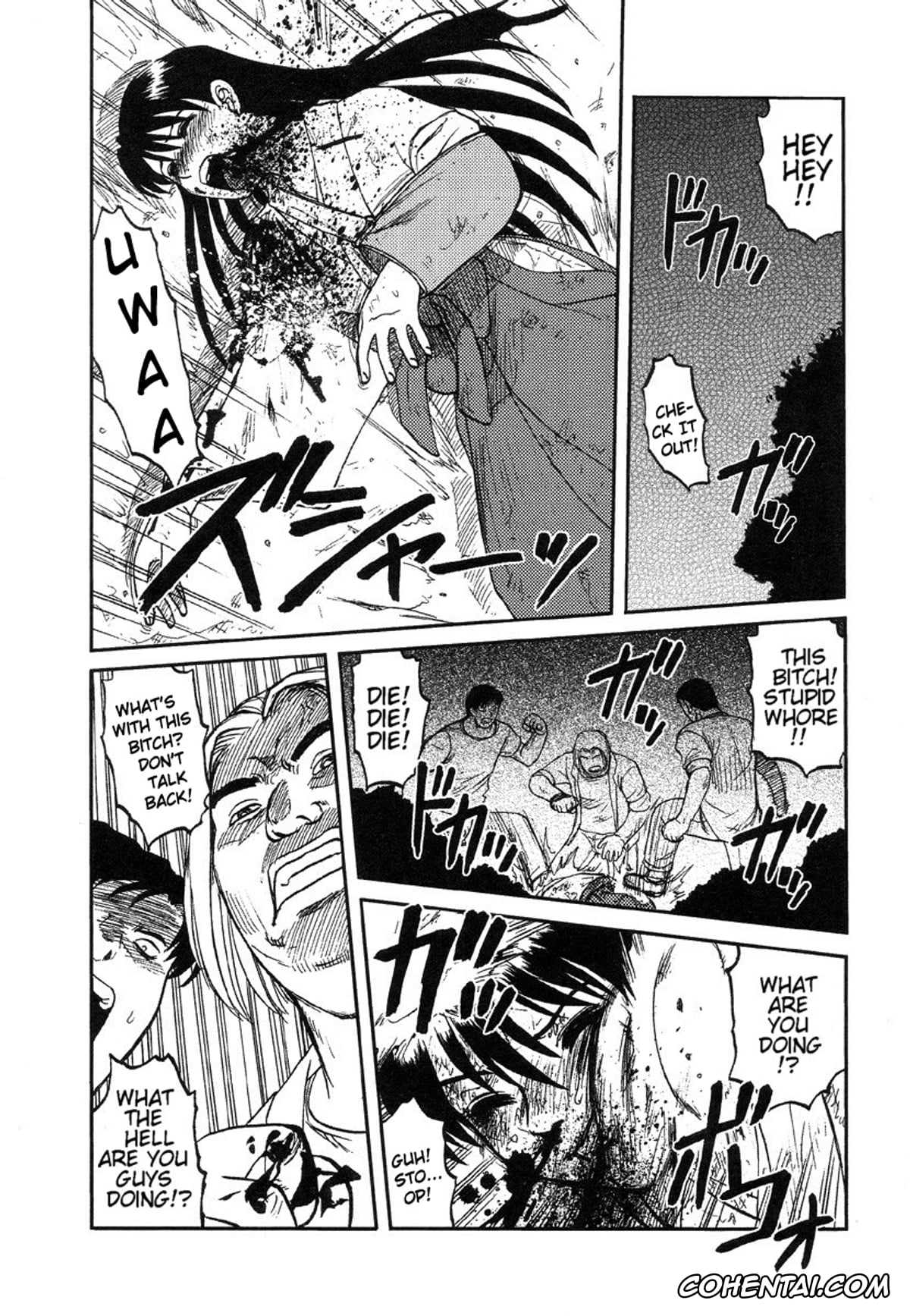 Manga hentai, Tankoubon hentai, Miko to Yajuu – Death Panda, pagina 78
