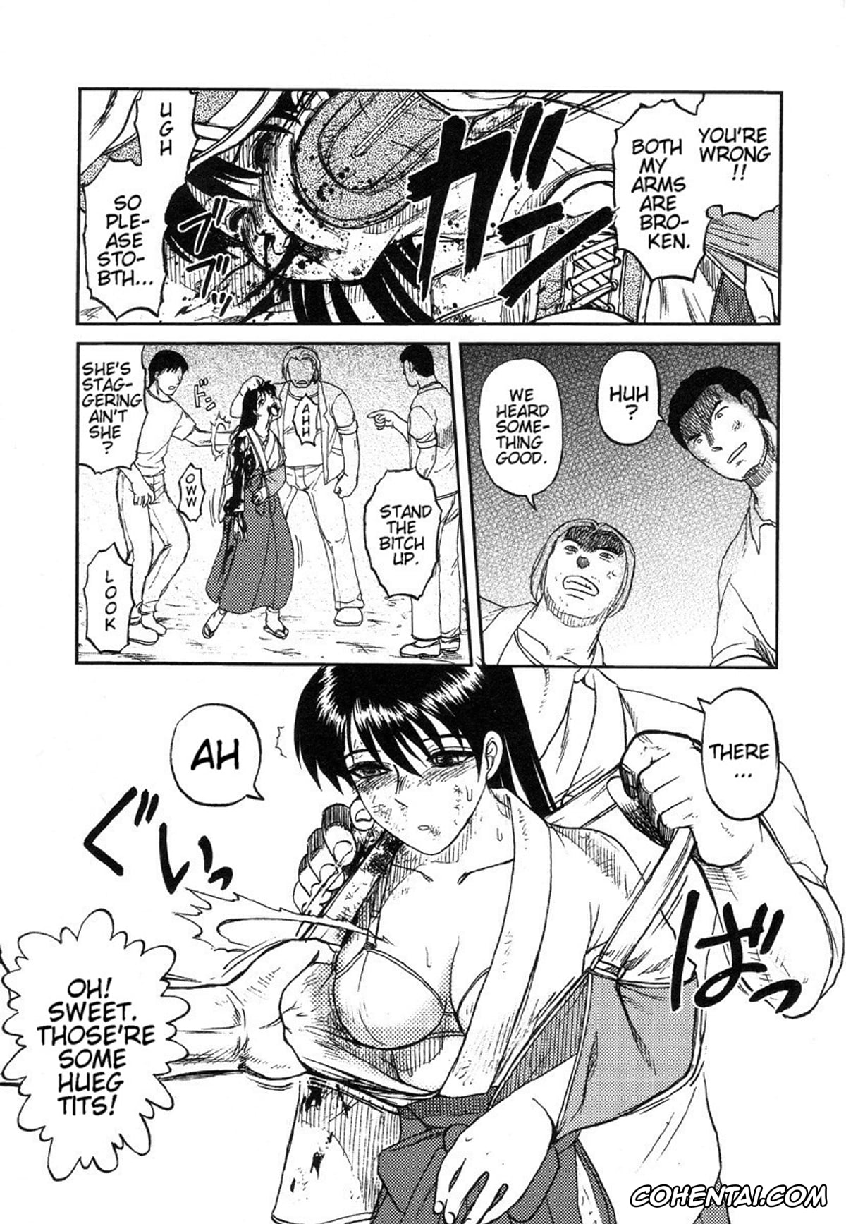 Manga xxx, Tankoubon xxx, Miko to Yajuu – Death Panda, pagina 79