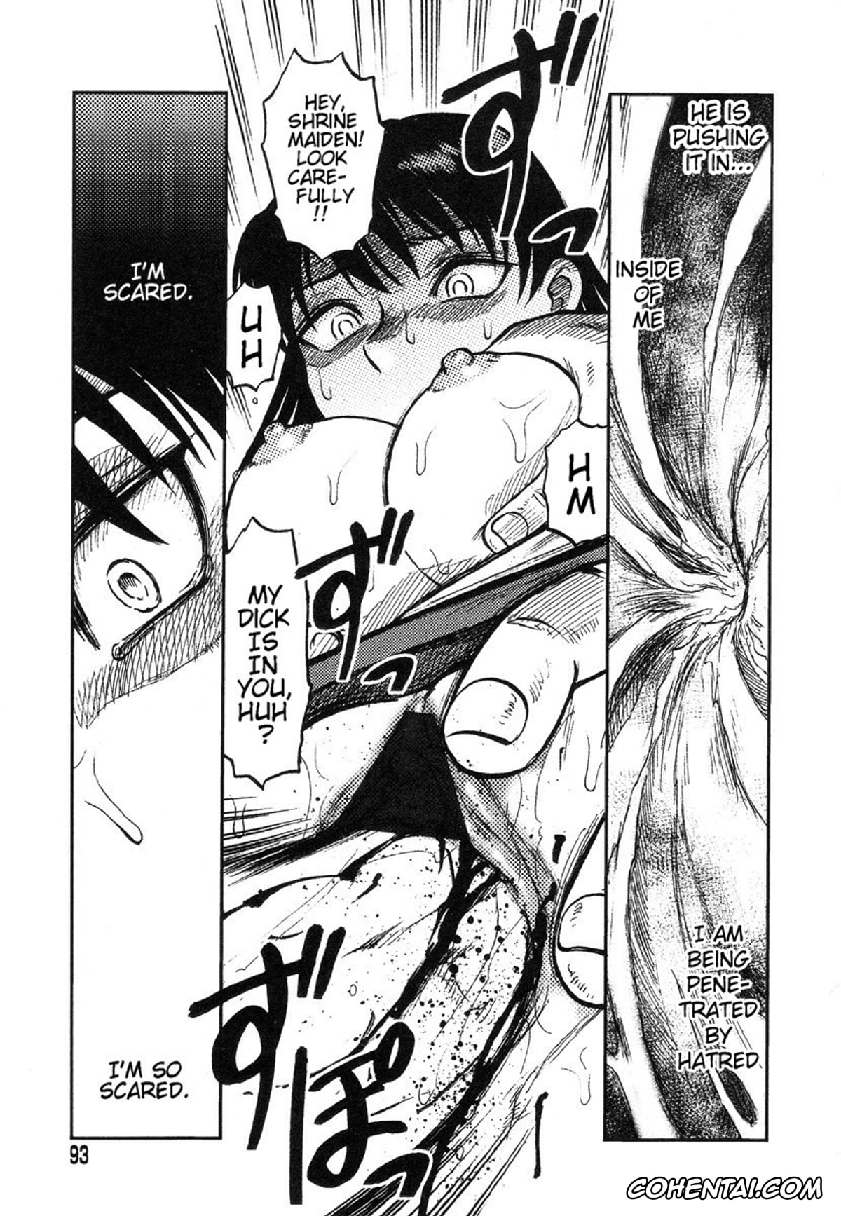Manga xxx, Tankoubon xxx, Miko to Yajuu – Death Panda, pagina 85
