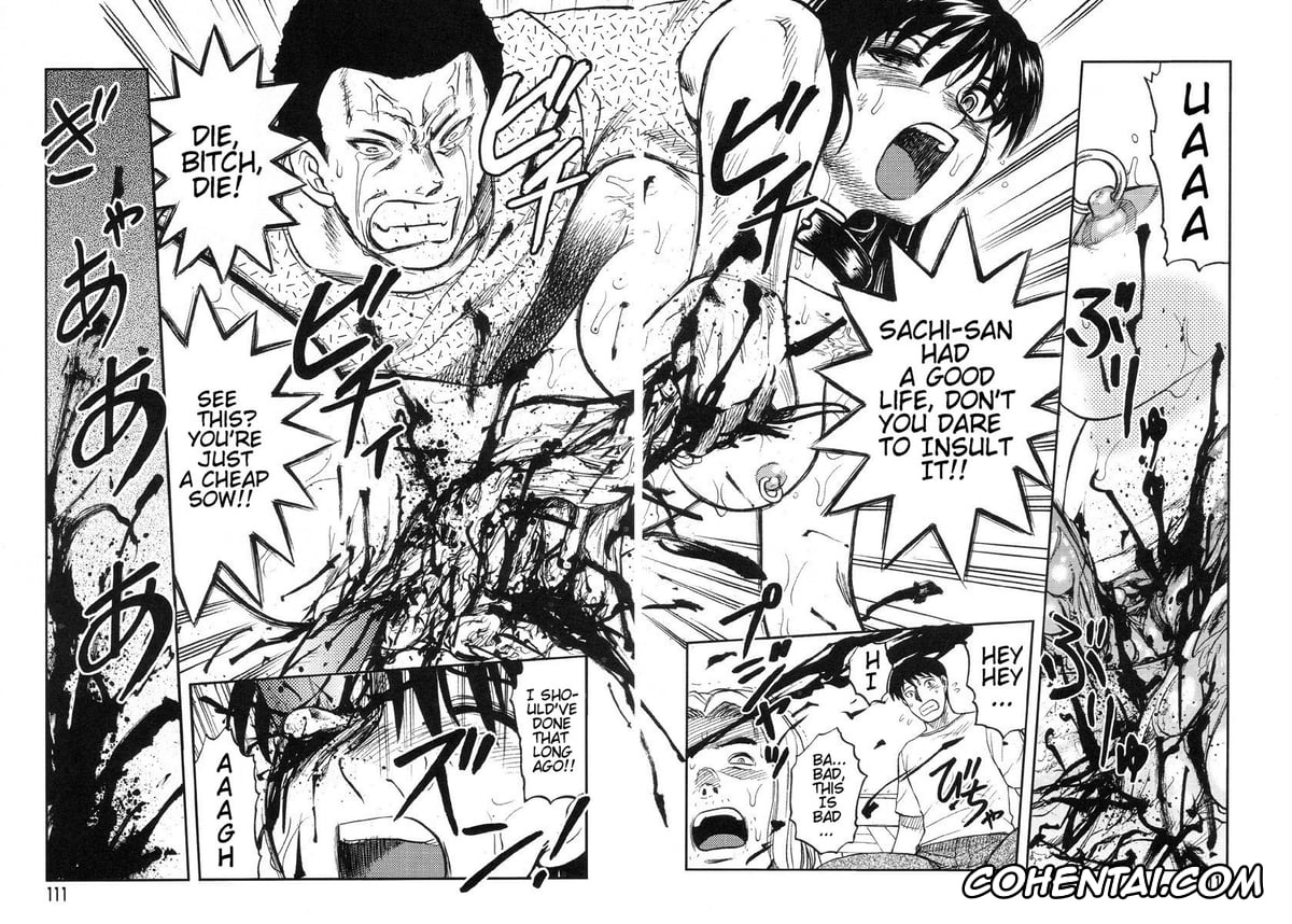 Manga hentai, Tankoubon hentai, Miko to Yajuu – Death Panda, pagina 102