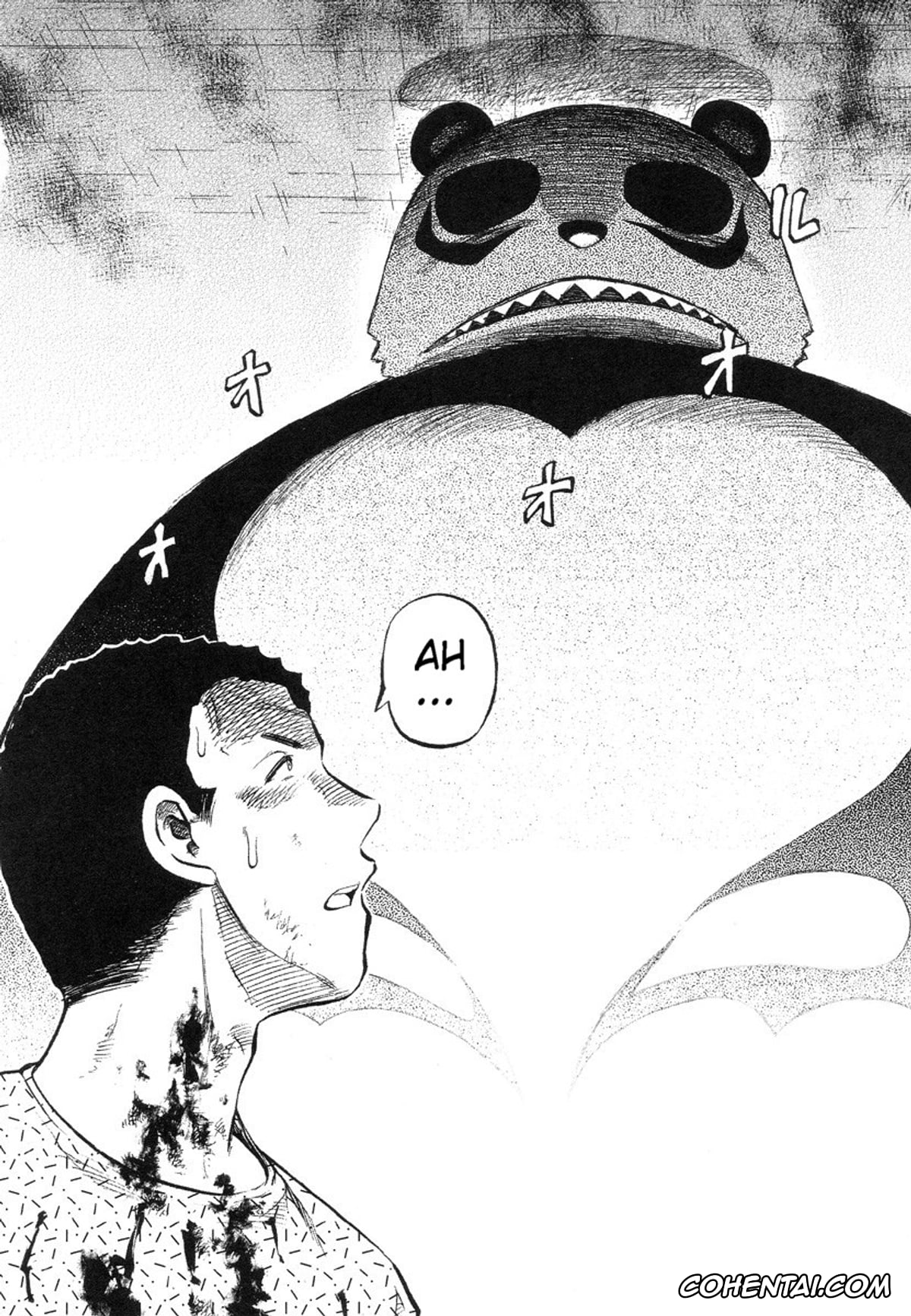 Manga xxx, Tankoubon xxx, Miko to Yajuu – Death Panda, pagina 109