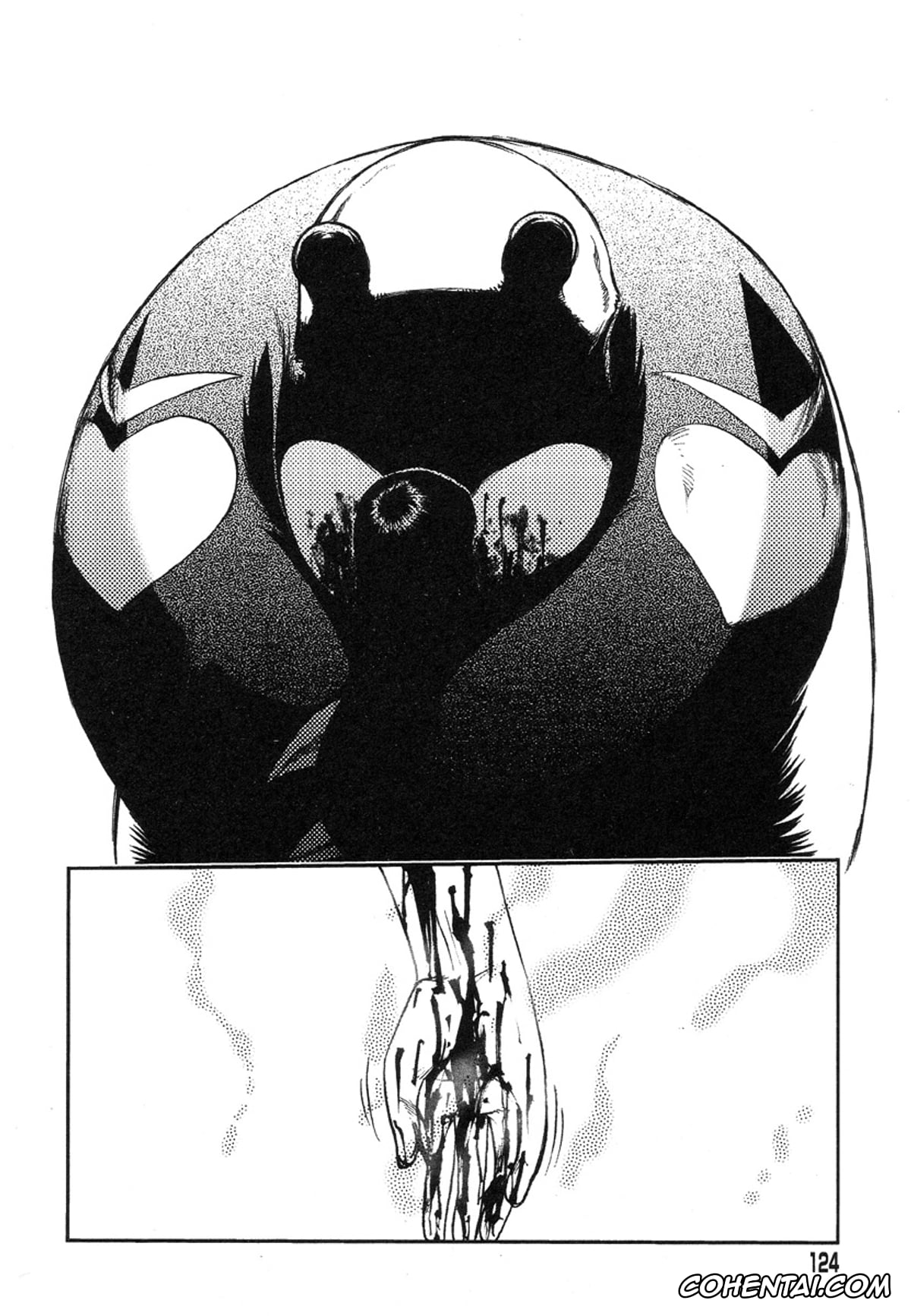 Manga xxx, Tankoubon xxx, Miko to Yajuu – Death Panda, pagina 115
