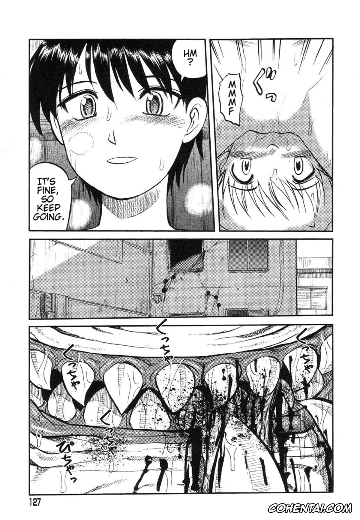 Manga xxx, Tankoubon xxx, Miko to Yajuu – Death Panda, pagina 118