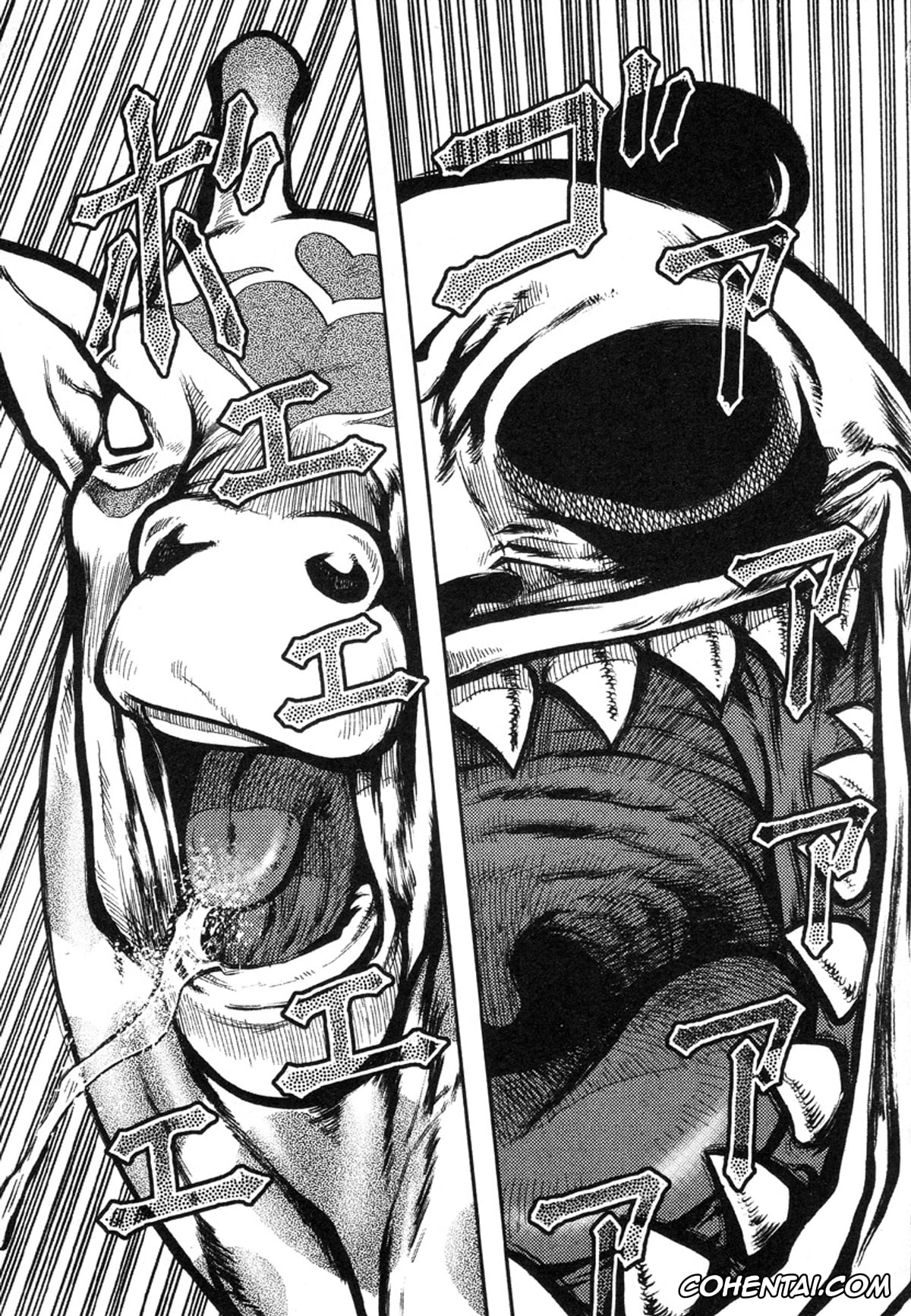 Manga hentai, Tankoubon hentai, Miko to Yajuu – Death Panda, pagina 168