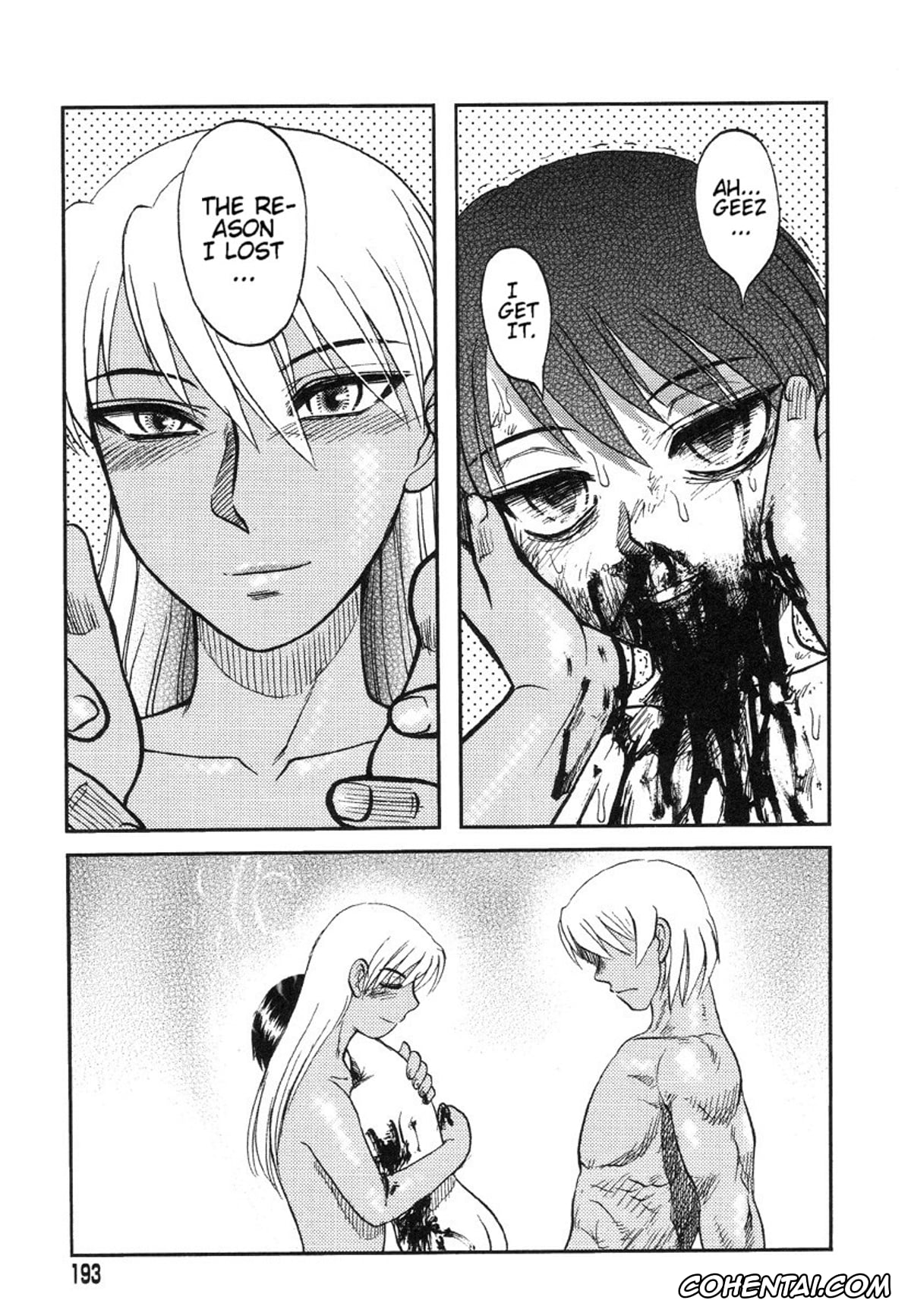 Manga porno, Tankoubon porno, Miko to Yajuu – Death Panda, pagina 179