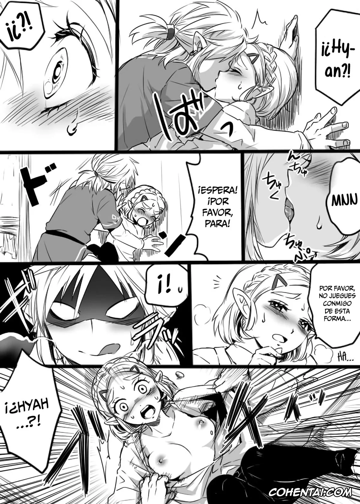 The Legend Of Zelda porno, Link porno, Princess Zelda porno, Anzen de Kenzen na Okusuri o Nomou! (The Legend of Zelda: Breath of the Wild), pagina 5