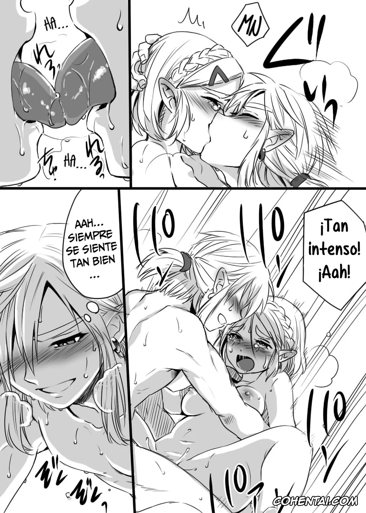 The Legend Of Zelda hentai, Link hentai, Princess Zelda hentai, Anzen de Kenzen na Okusuri o Nomou! (The Legend of Zelda: Breath of the Wild), pagina 12